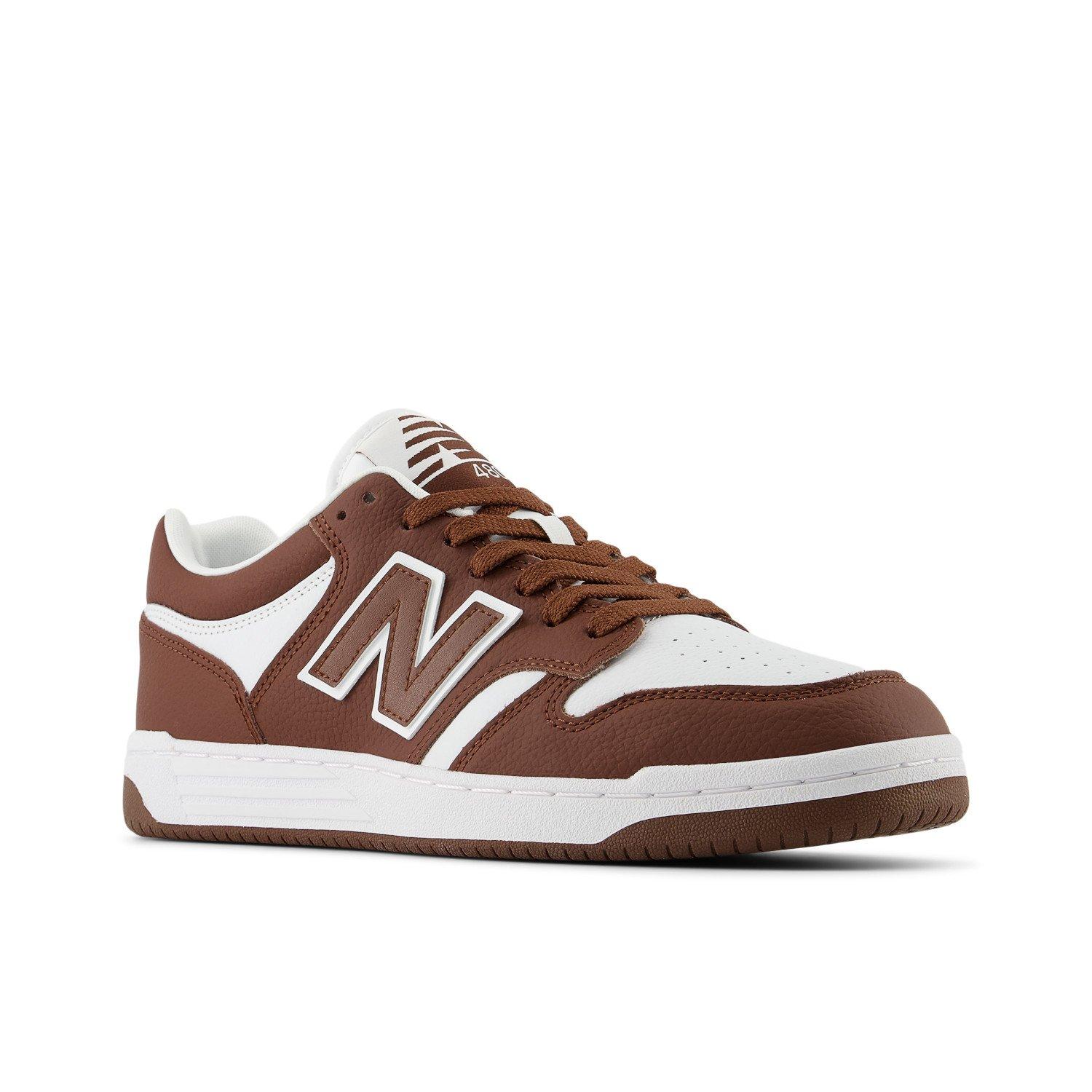 New Balance 480 Unisex "Brown/White" Shoe