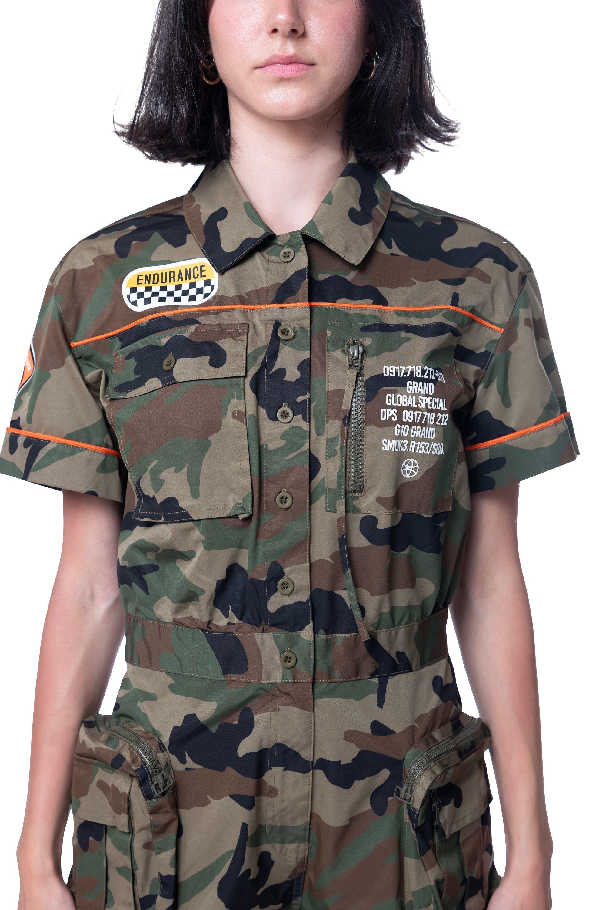 Smoke Rise Women's Romper - Camo - CAMOUFLAGE Thumbnail View 7