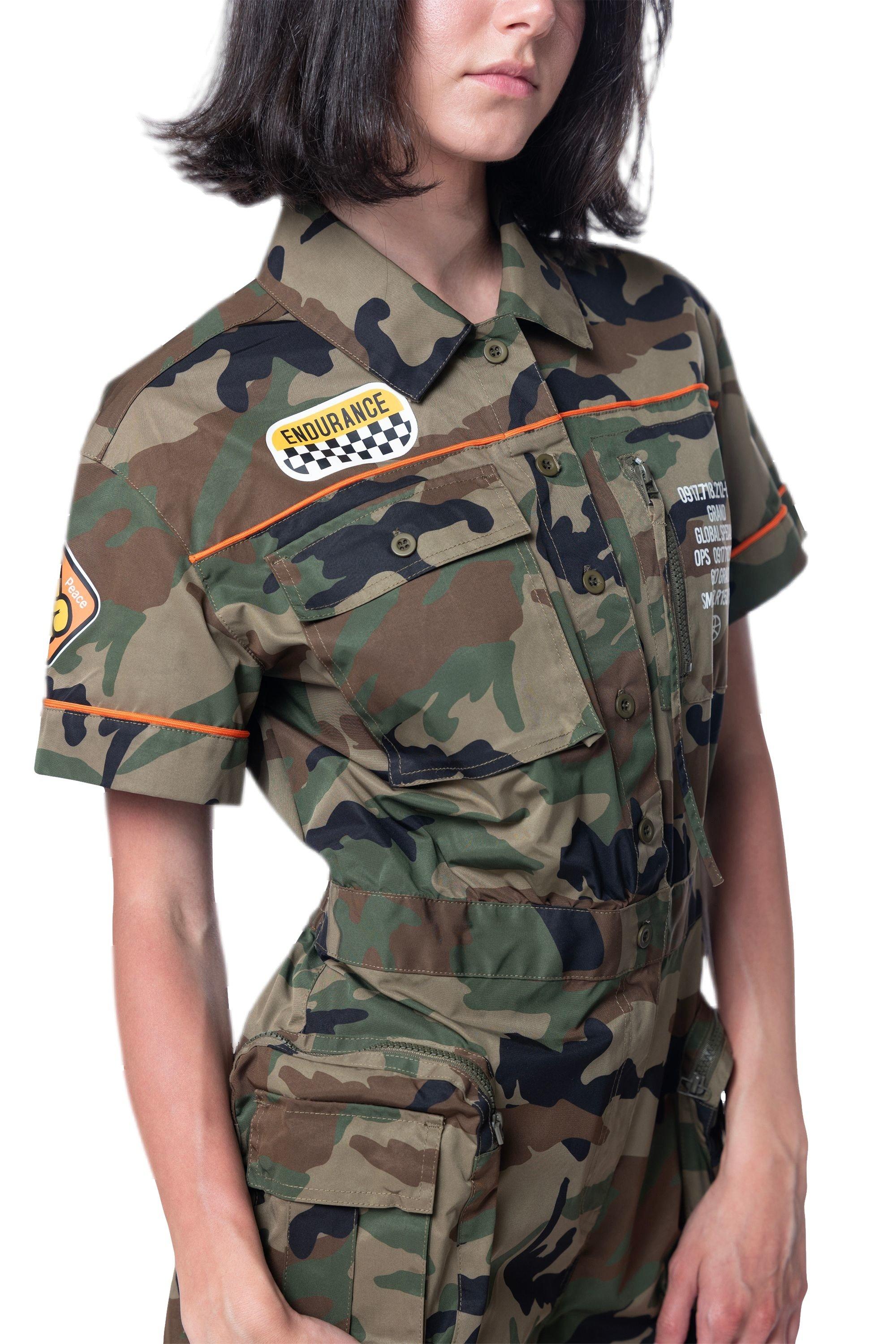 Smoke Rise Women's Romper - Camo - CAMOUFLAGE Thumbnail View 9