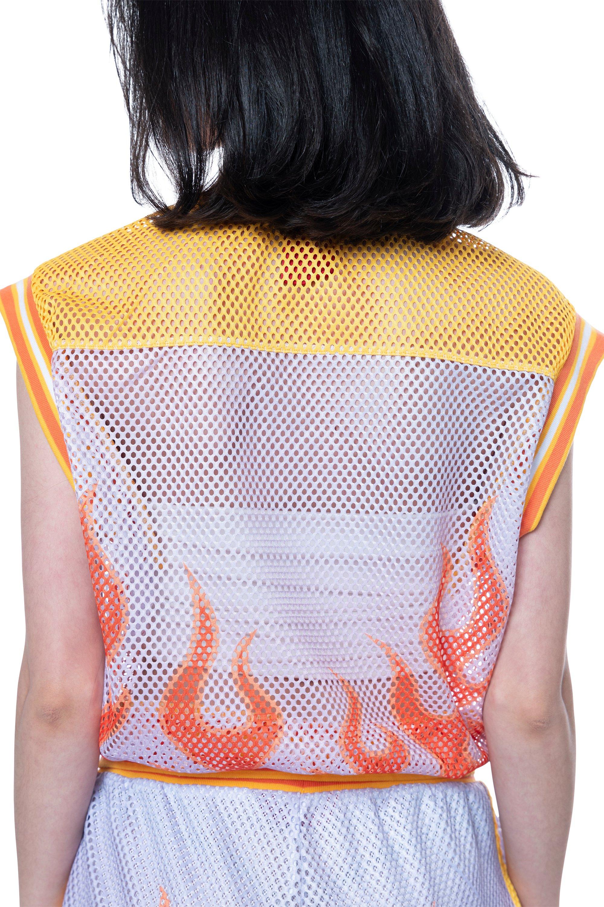 Smoke Rise Women's Flame Mesh Tank - MULTI-COLOR Thumbnail View 2