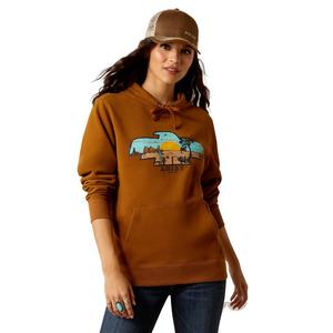 Ariat Women's Horizon Hoodie - Chestnut