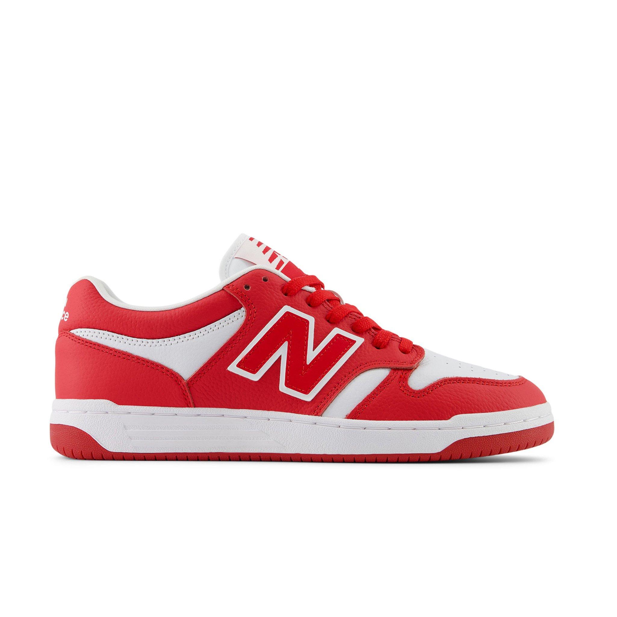 New Balance 480 "Team Red/White" Men's Shoe - RED/WHITE