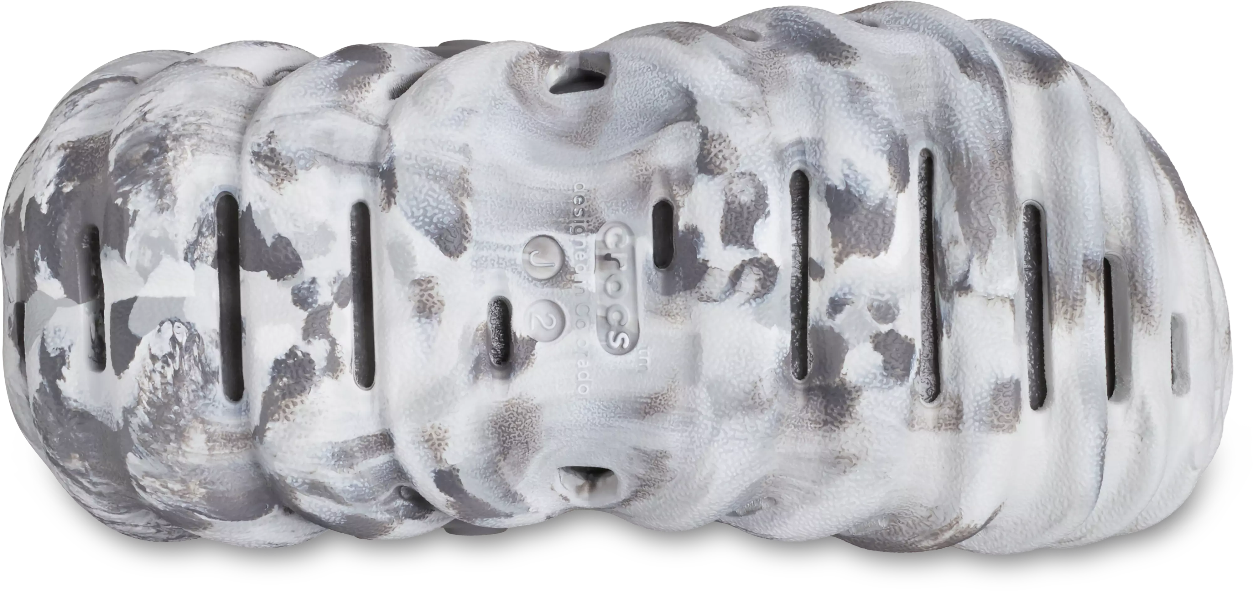 Crocs Echo Marbled "Moonlight" Grade School Boys' Clog - GREY