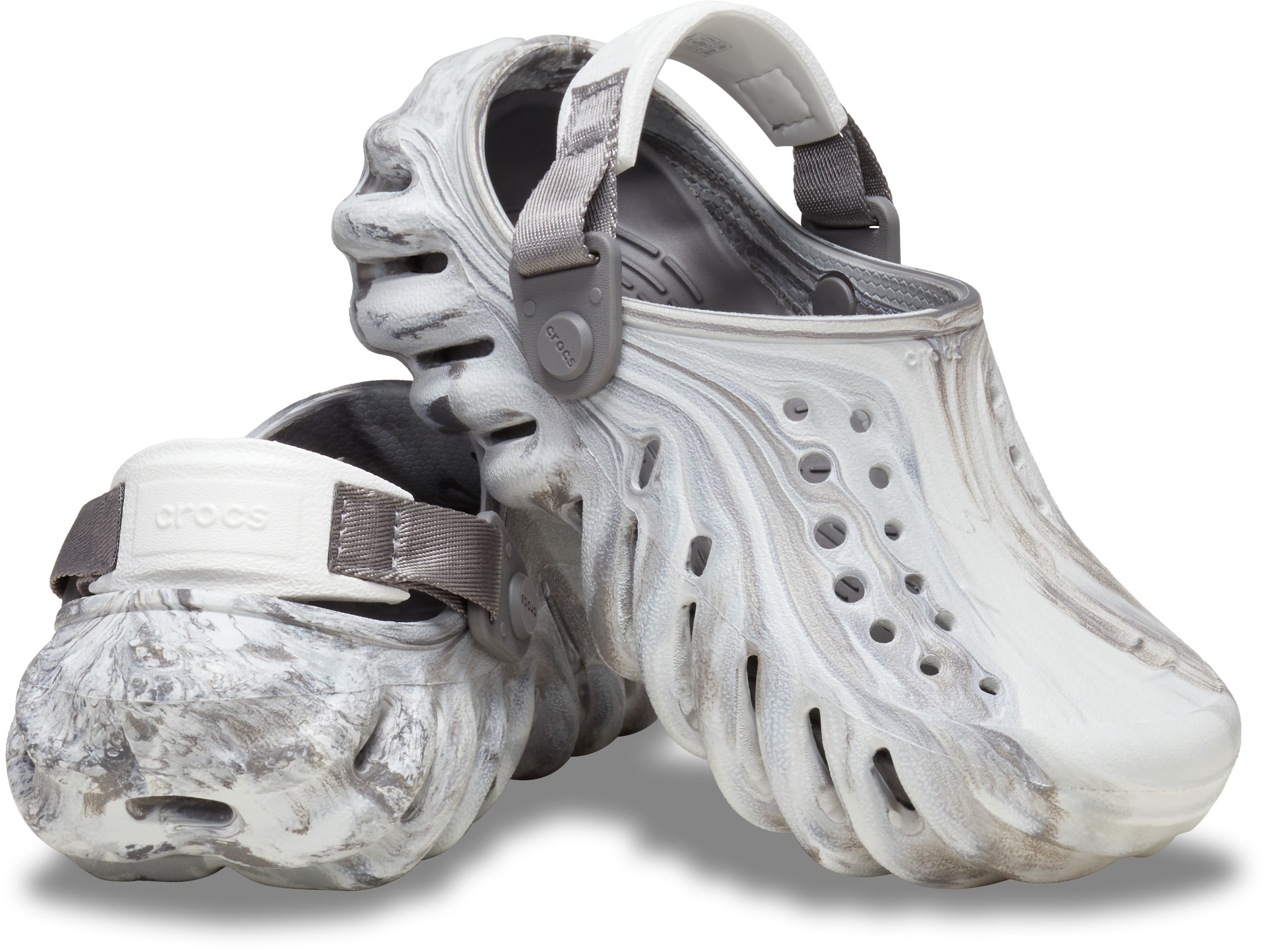 Crocs Echo Marbled Grade School Boys' "Moonlight" Clog