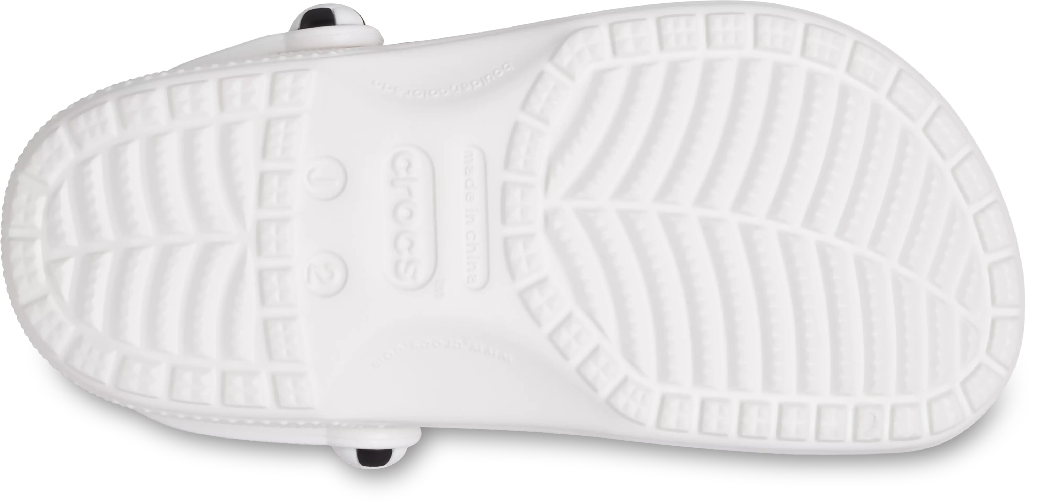 Crocs Classic "Soccer Ball" Preschool Boys' Clog - WHITE/BLACK