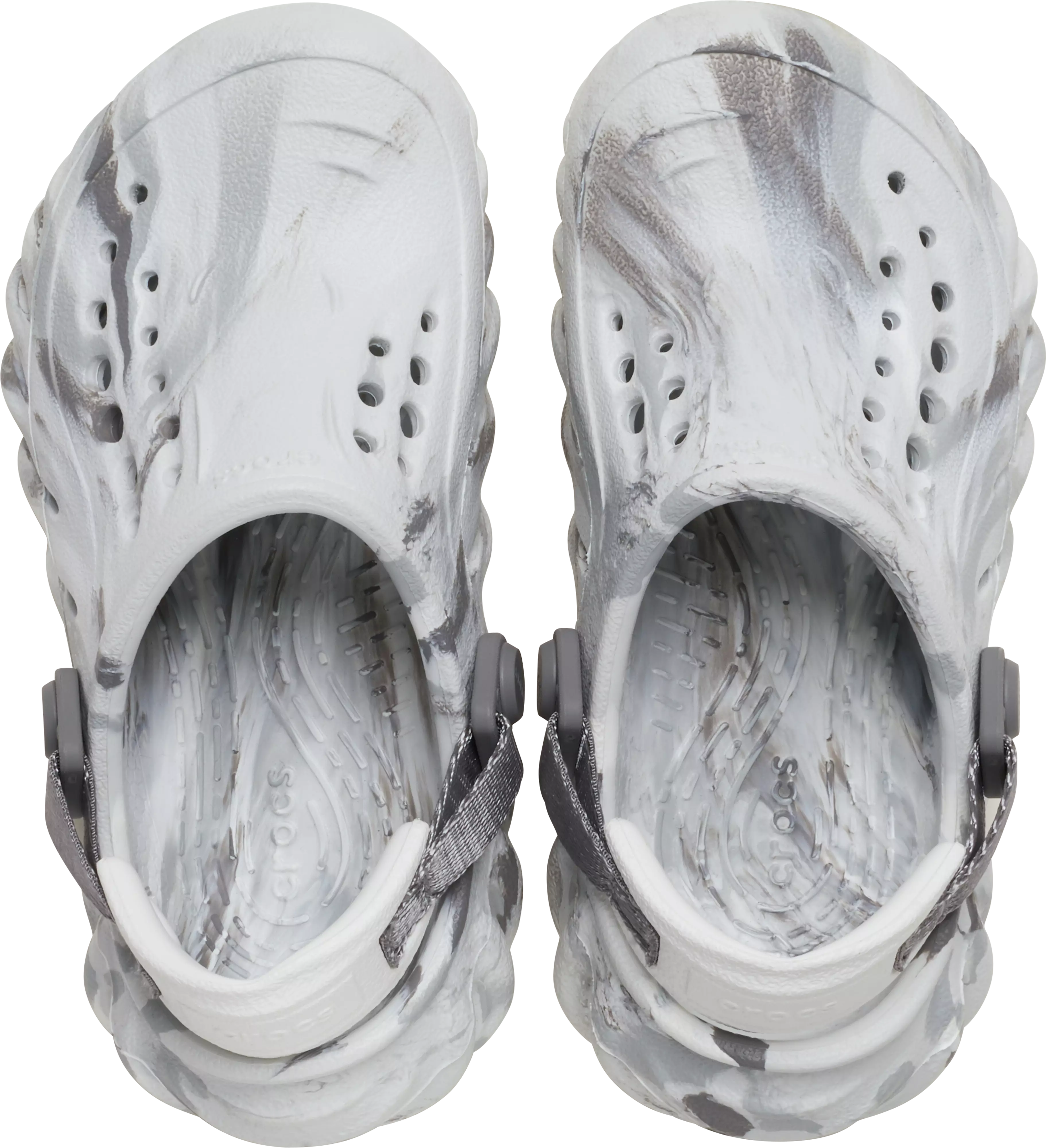 Crocs Echo Marbled "Moonlight" Toddler Boys' Clog - GREY