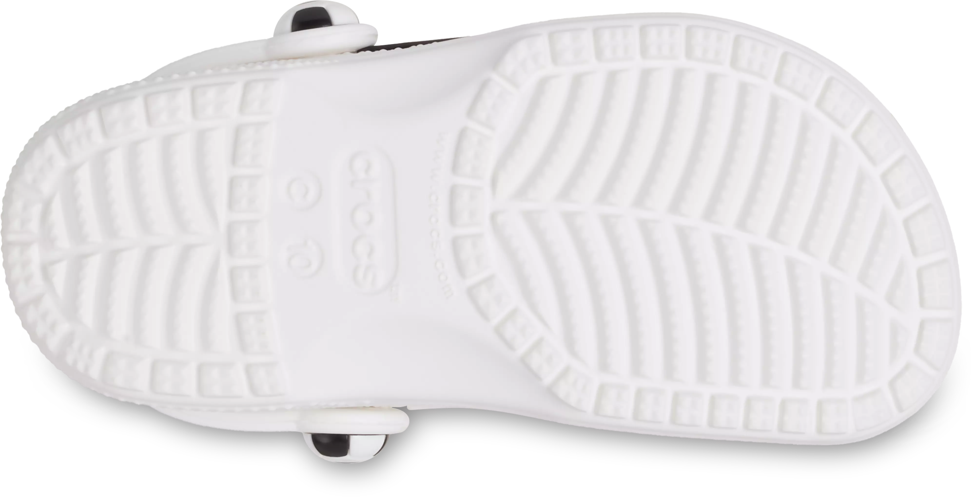 Crocs Classic "Soccer Ball" Toddler Boys' Clog - WHITE/BLACK