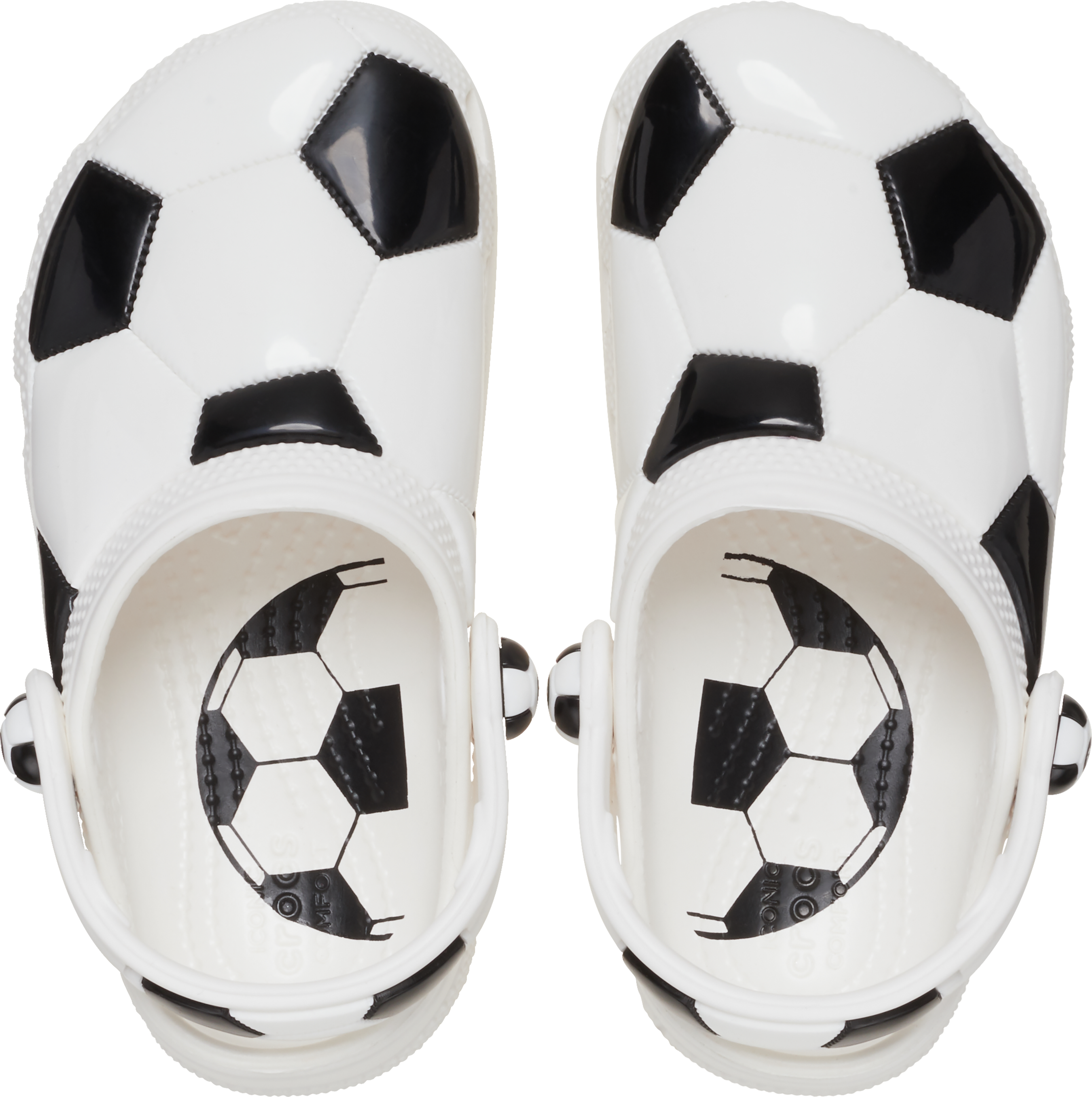 Crocs Classic "Soccer Ball" Toddler Boys' Clog