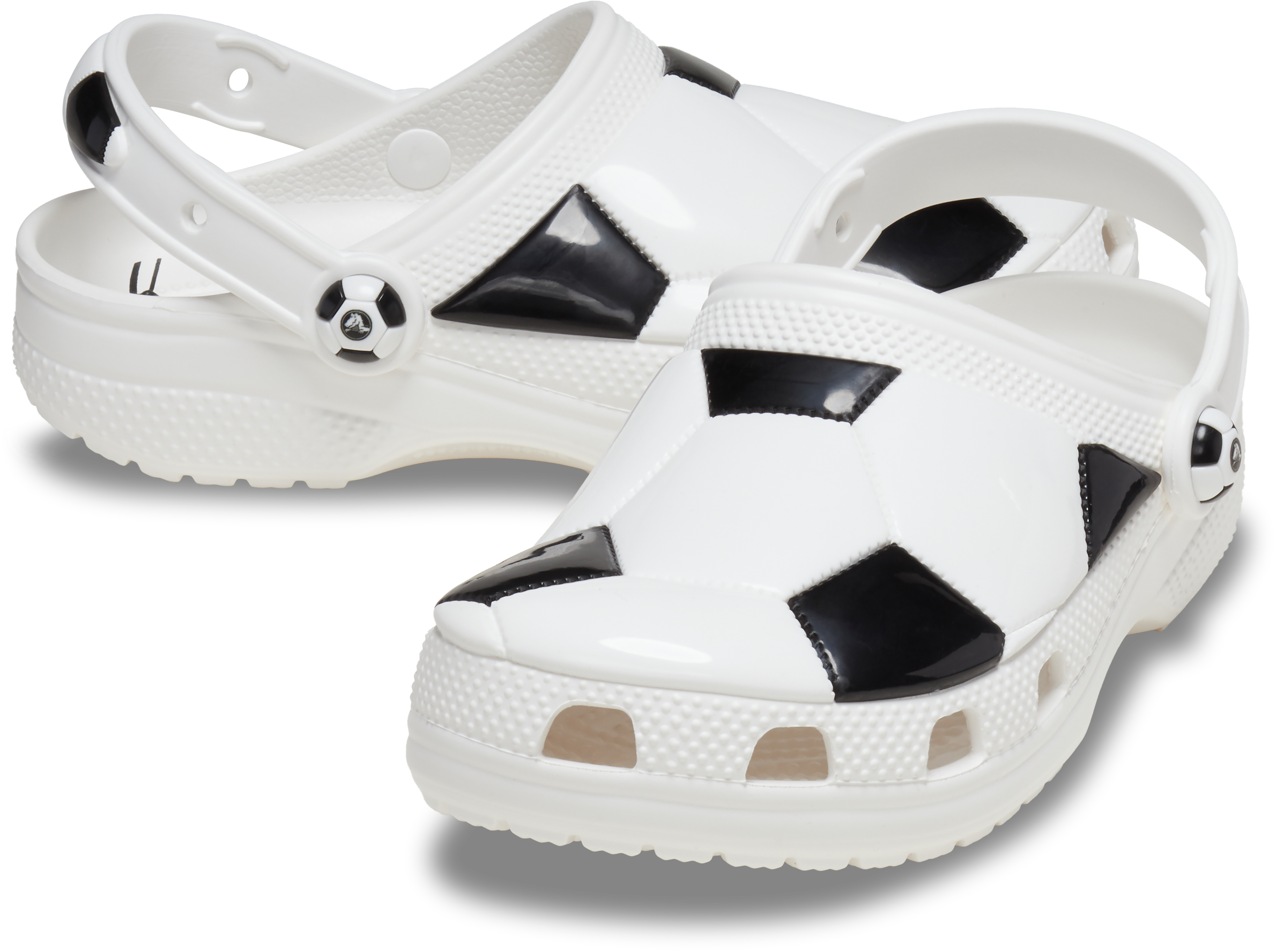 Crocs Classic "Soccer Ball" Toddler Boys' Clog
