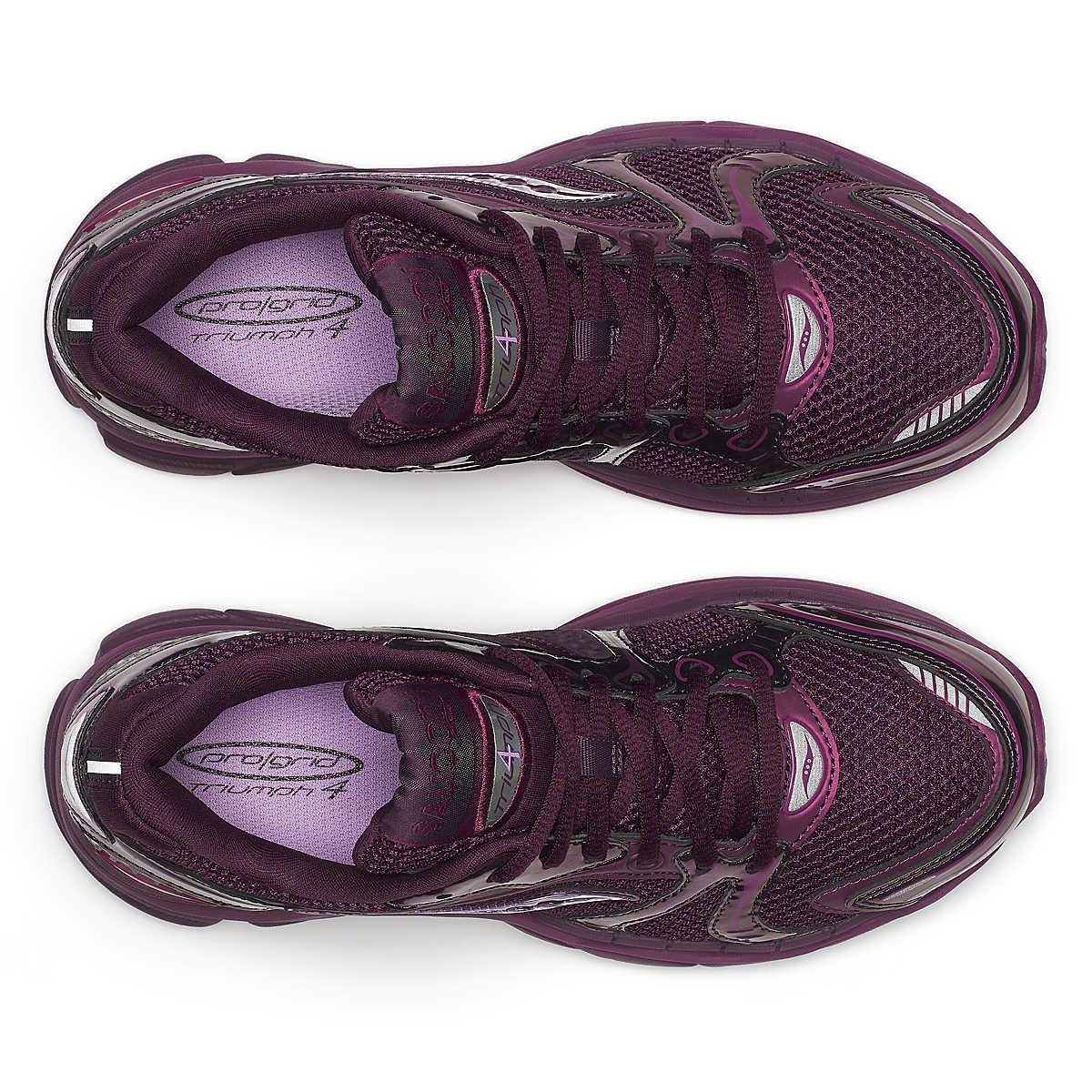 Saucony ProGrid Triumph 4 "Plum" Women's Running Shoe - PLUM Thumbnail View 5
