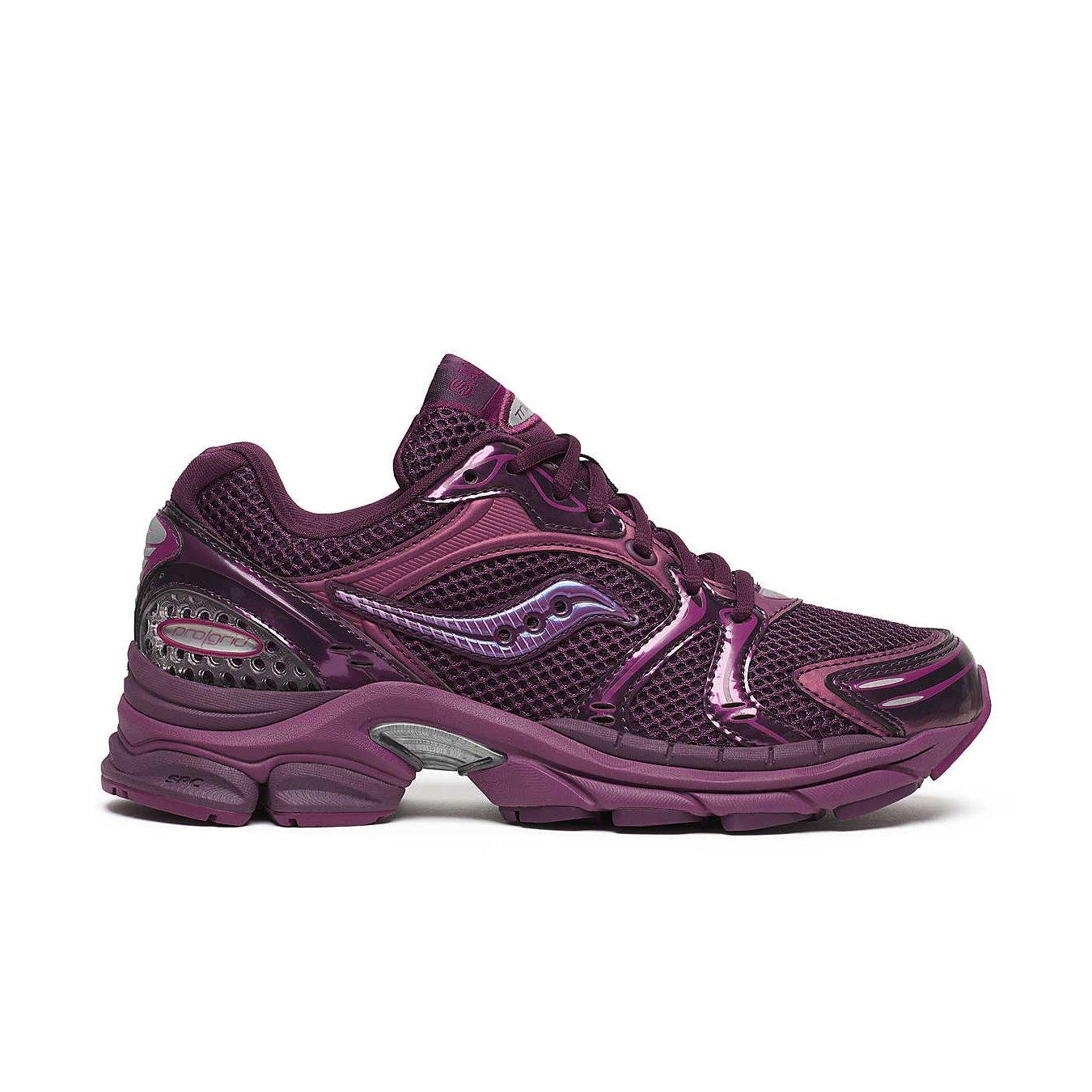Saucony ProGrid Triumph 4 "Plum" Women's Running Shoe - PLUM Thumbnail View 1