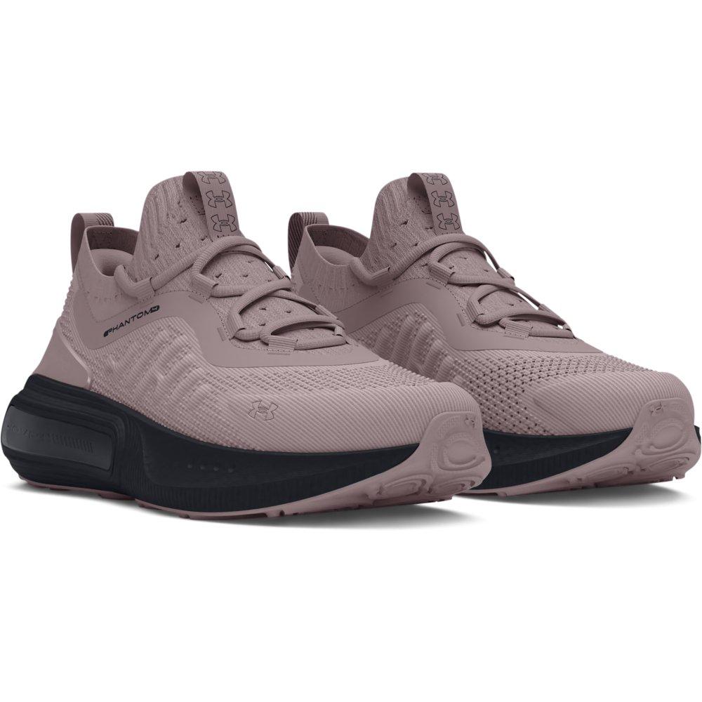 Under Armour Phantom 4 Grade School Boys' "Grey/Black" Running Shoe