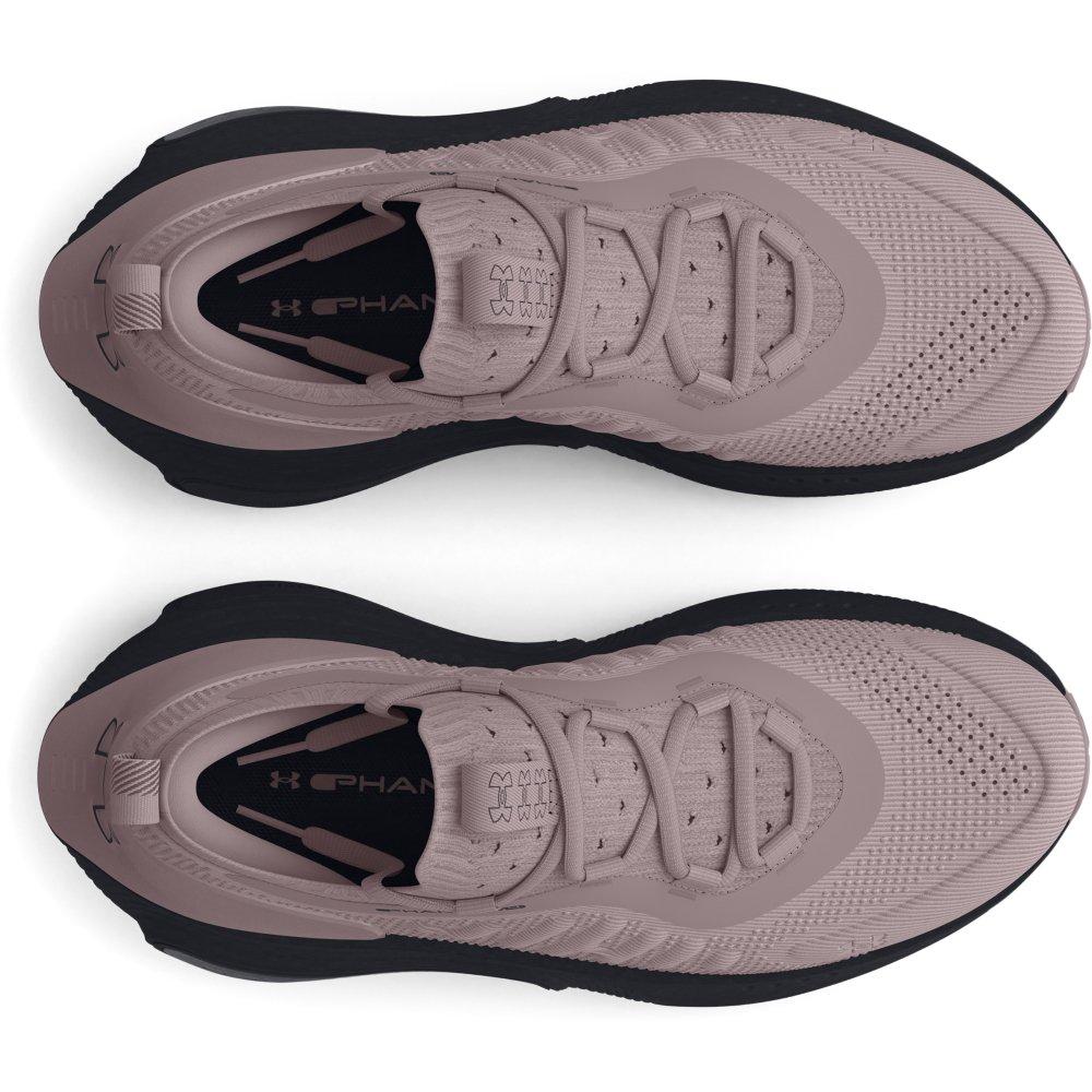 Under Armour Phantom 4 Grade School Boys' "Grey/Black" Running Shoe