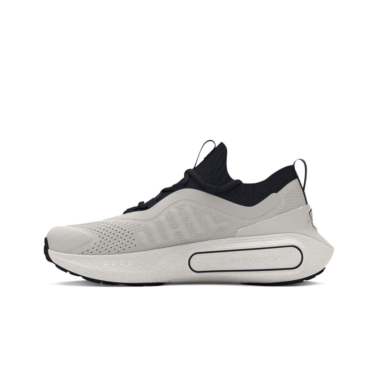 Mens Size 14 Under Armour HOVR Phantom 4 Shoes White Clay Black Running Sneakers Under Armour HOVR Phantom 4 Black White for sale | eBay main image 4
