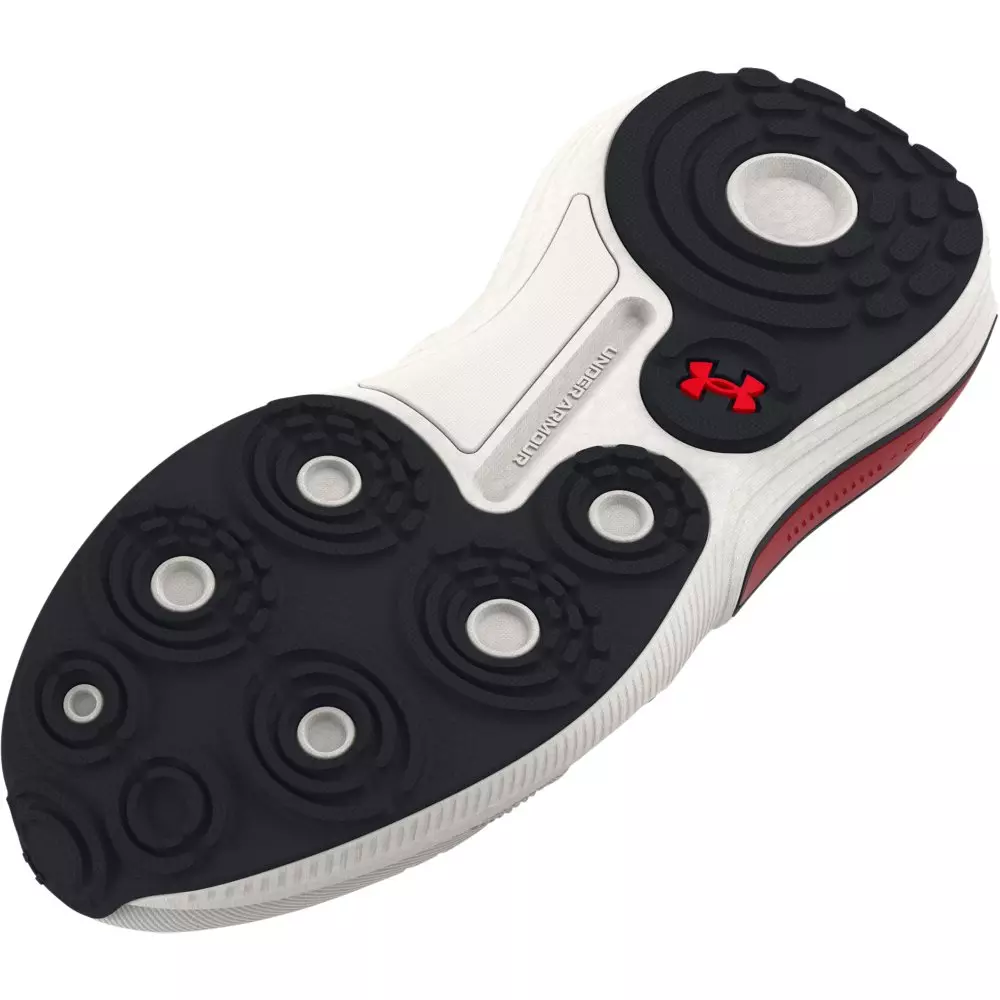 Under Armour Phantom 4 "White/Black" Grade School Boys' Running Shoe - WHITE/BLACK