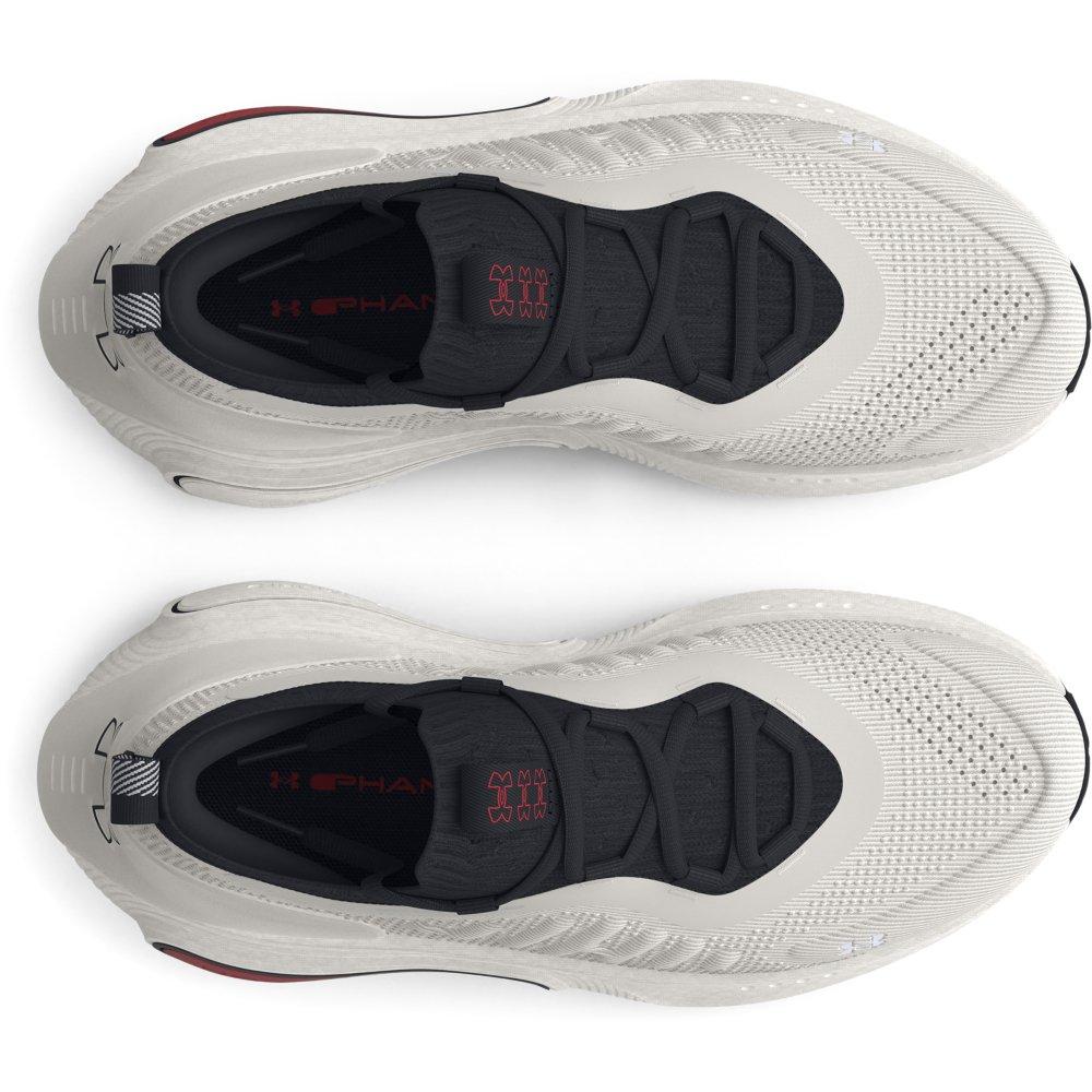 Under Armour Phantom 4 Grade School Boys' "White/Black" Running Shoe