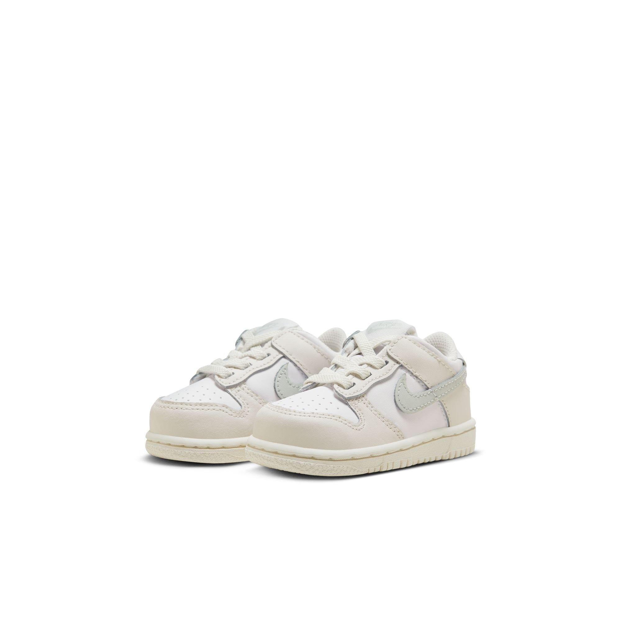 Nike Dunk Low Toddler Boys' White/Light Silver/Phantom Shoe