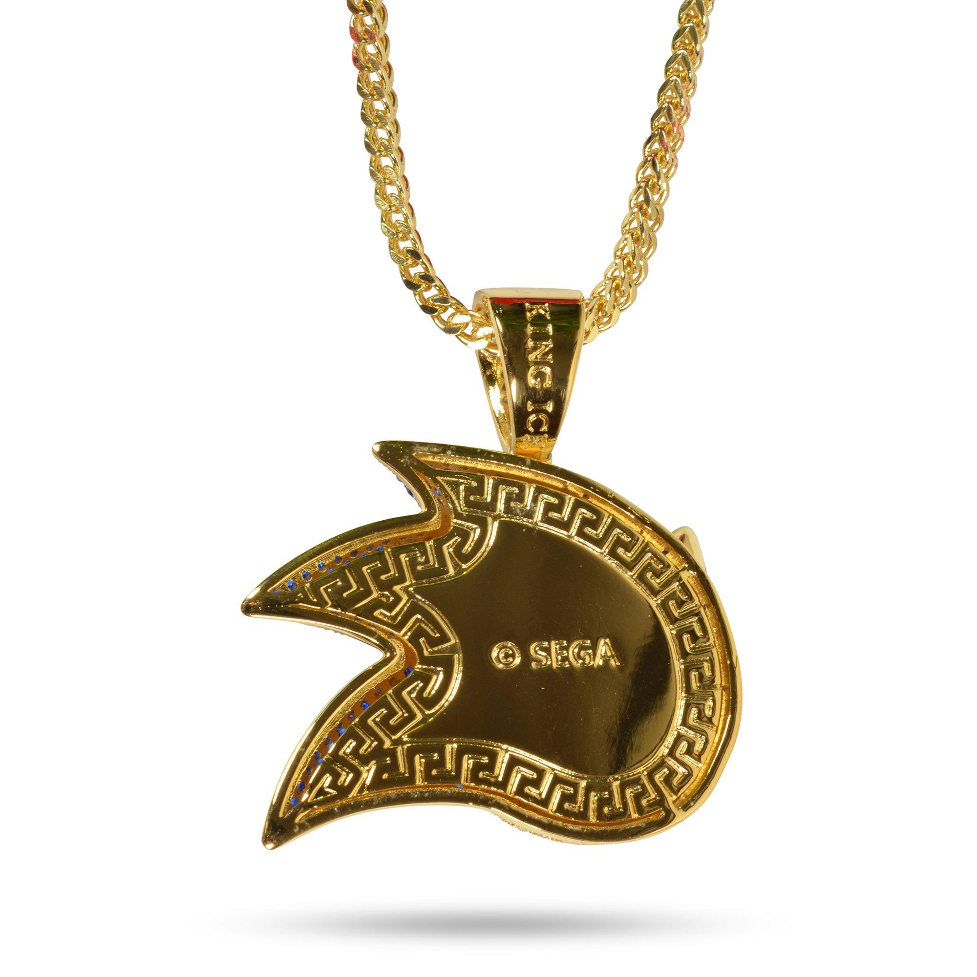 King Ice Sonic The Hedgehog Necklace - BLUE Thumbnail View 2