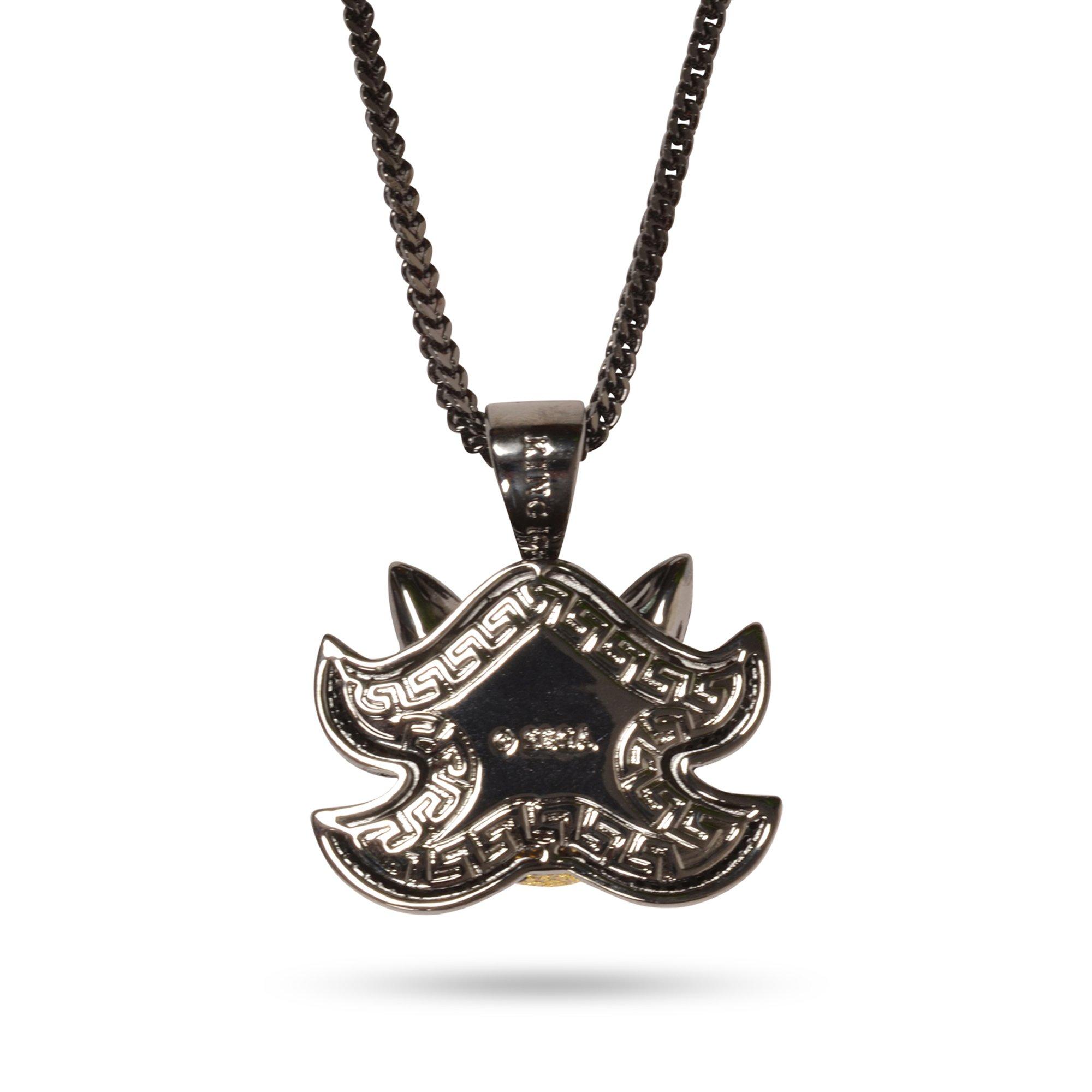 King Ice Sonic The Hedgehog Shadow Necklace - BLACK Thumbnail View 2