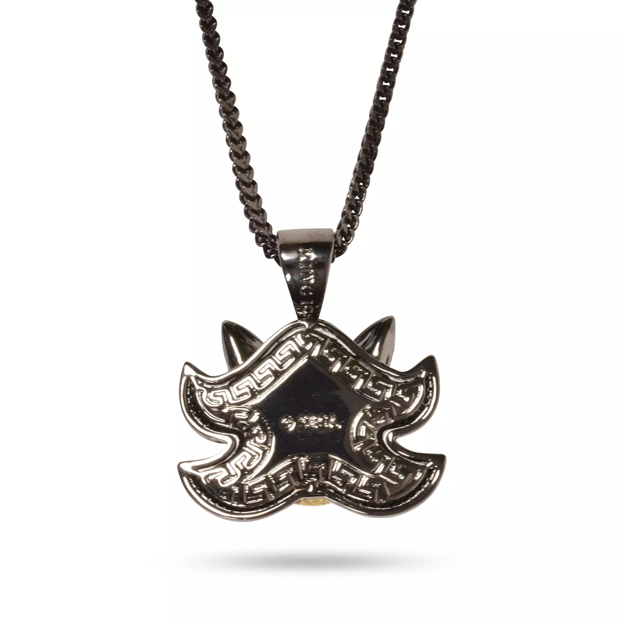 King Ice Sonic The Hedgehog Shadow Necklace - BLACK