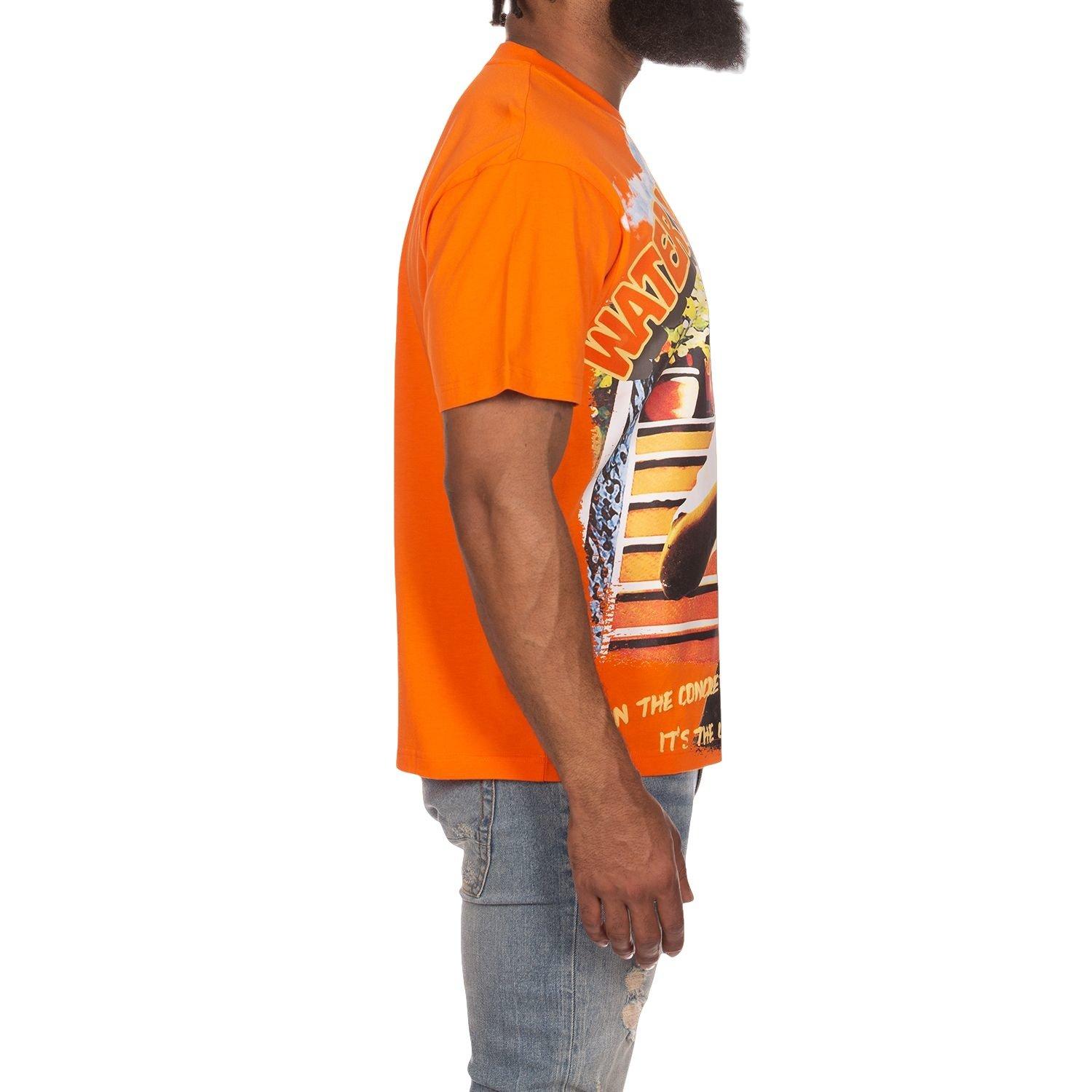 AKOO Water Your Boots Men's Orange Tee