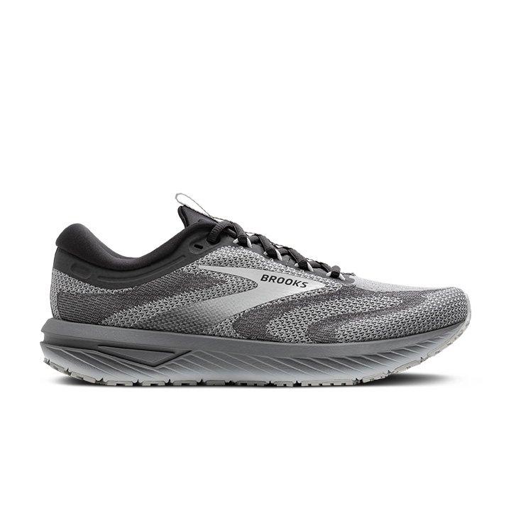 Brooks Revel 7 Running Shoes Mens 9D Grey White Neutral Athletic Sneaker Trainer Men main image 3