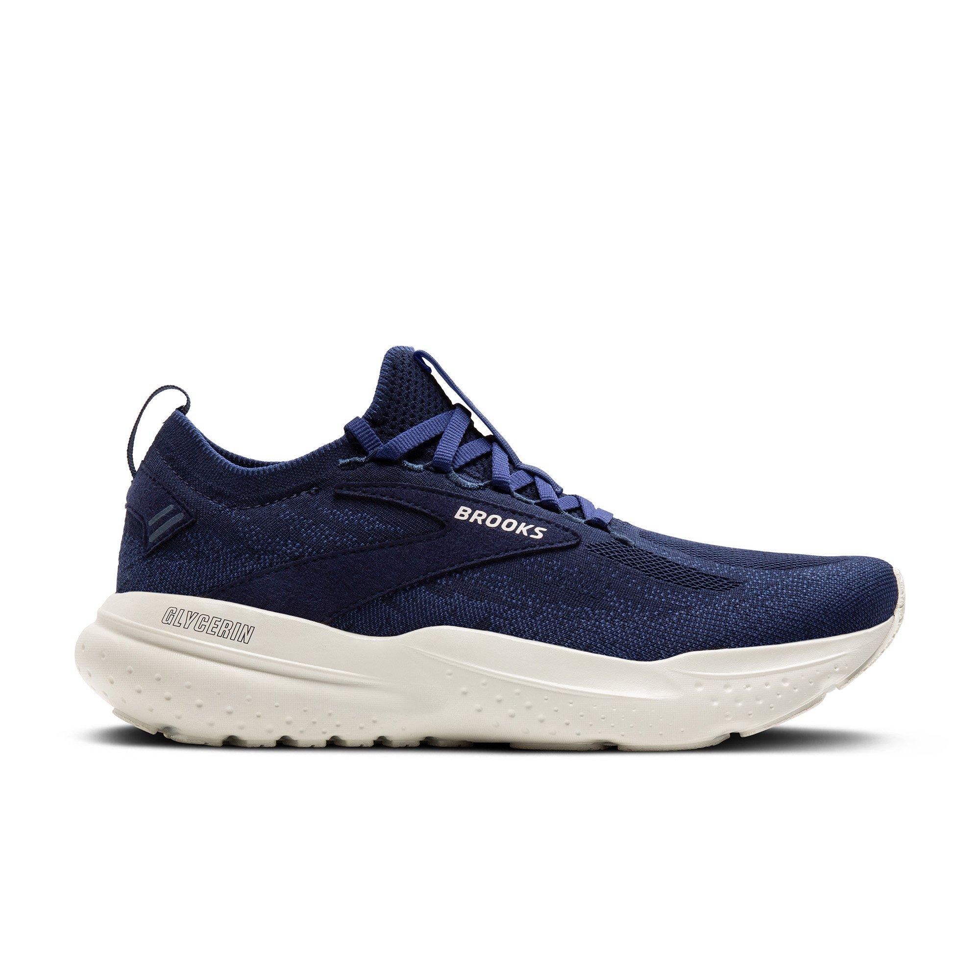 Brooks Glycerin StealthFit 21 "Navy" Men's Road Running Shoe - NAVY Thumbnail View 1