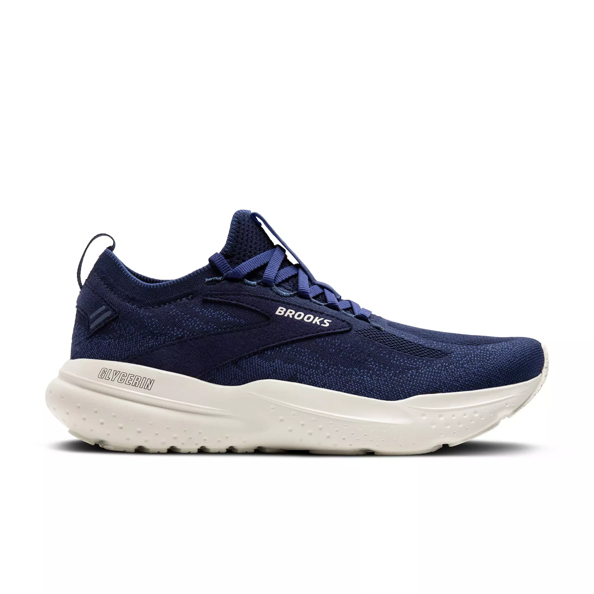 Brooks Glycerin StealthFit 21 "Navy" Men's Road Running Shoe - NAVY