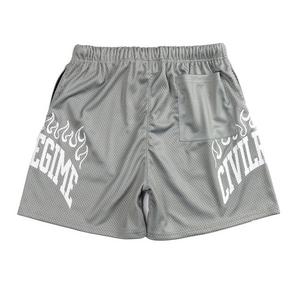 Civil Regime Men's Burning Regime Mesh Shorts - Sage