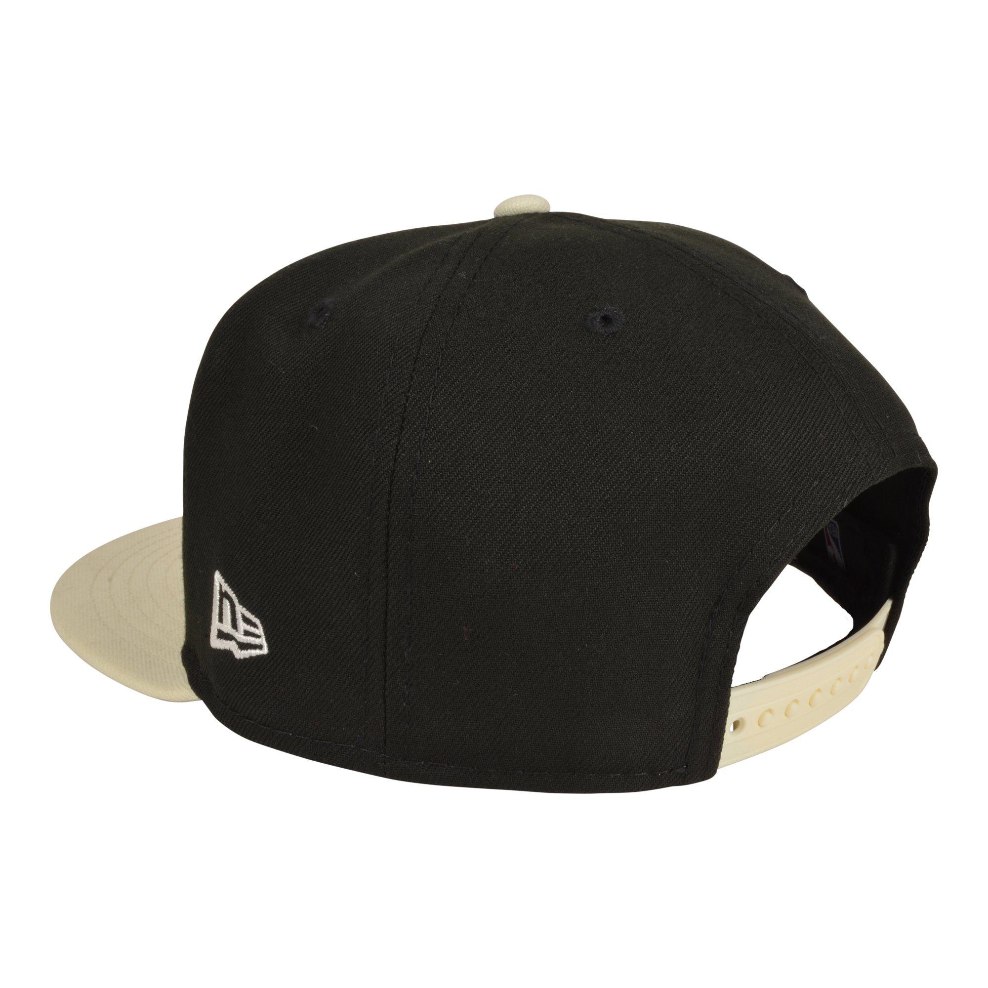 New Era Chicago Bulls 9FIFTY Retro 5 Snapback Hat-Black/Sail
