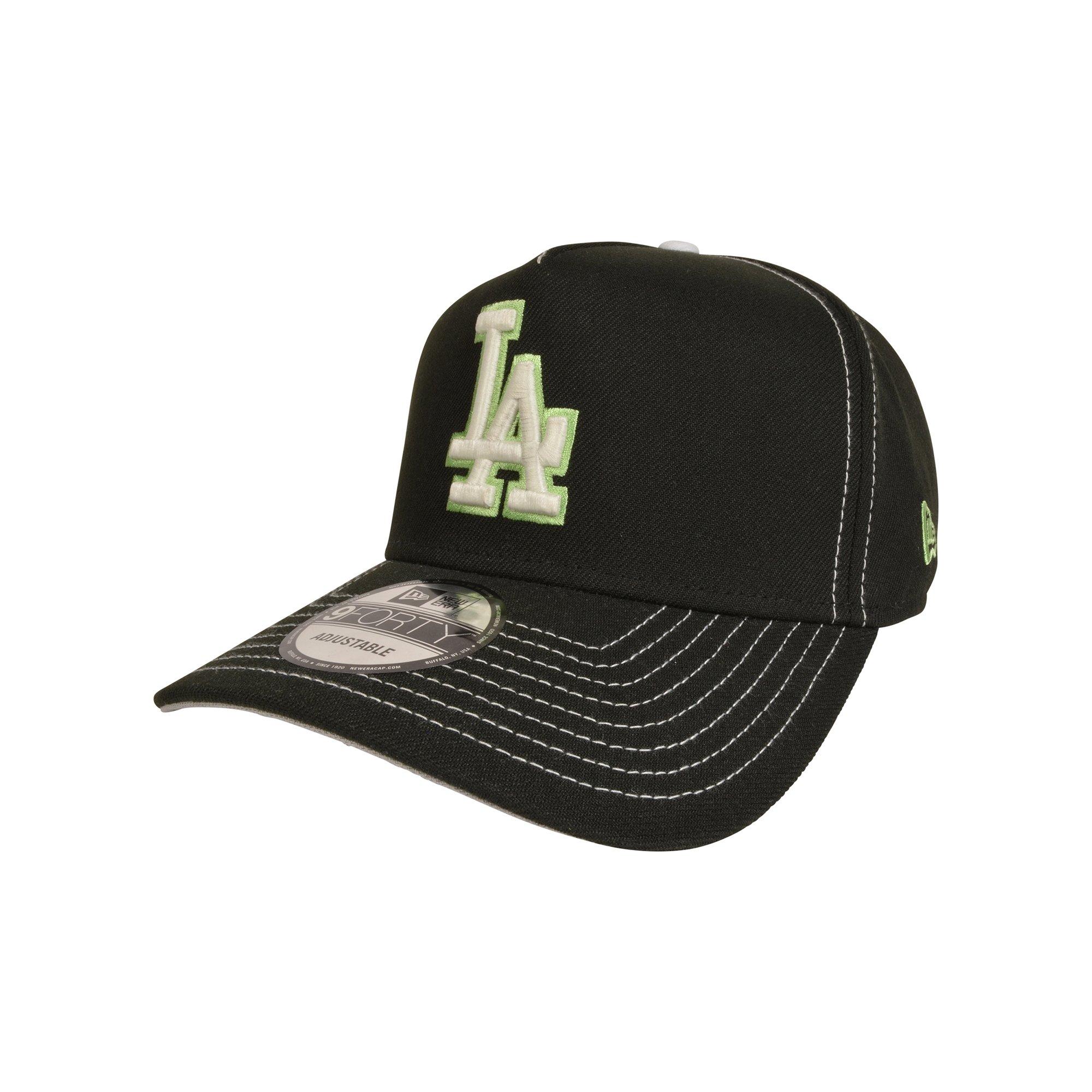 New Era Los Angeles Dodgers 9FIFTY Green Glow Black Snapback Hat