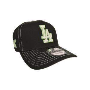 New Era Los Angeles Dodgers 9FIFTY Green Glow Snapback Hat-Black