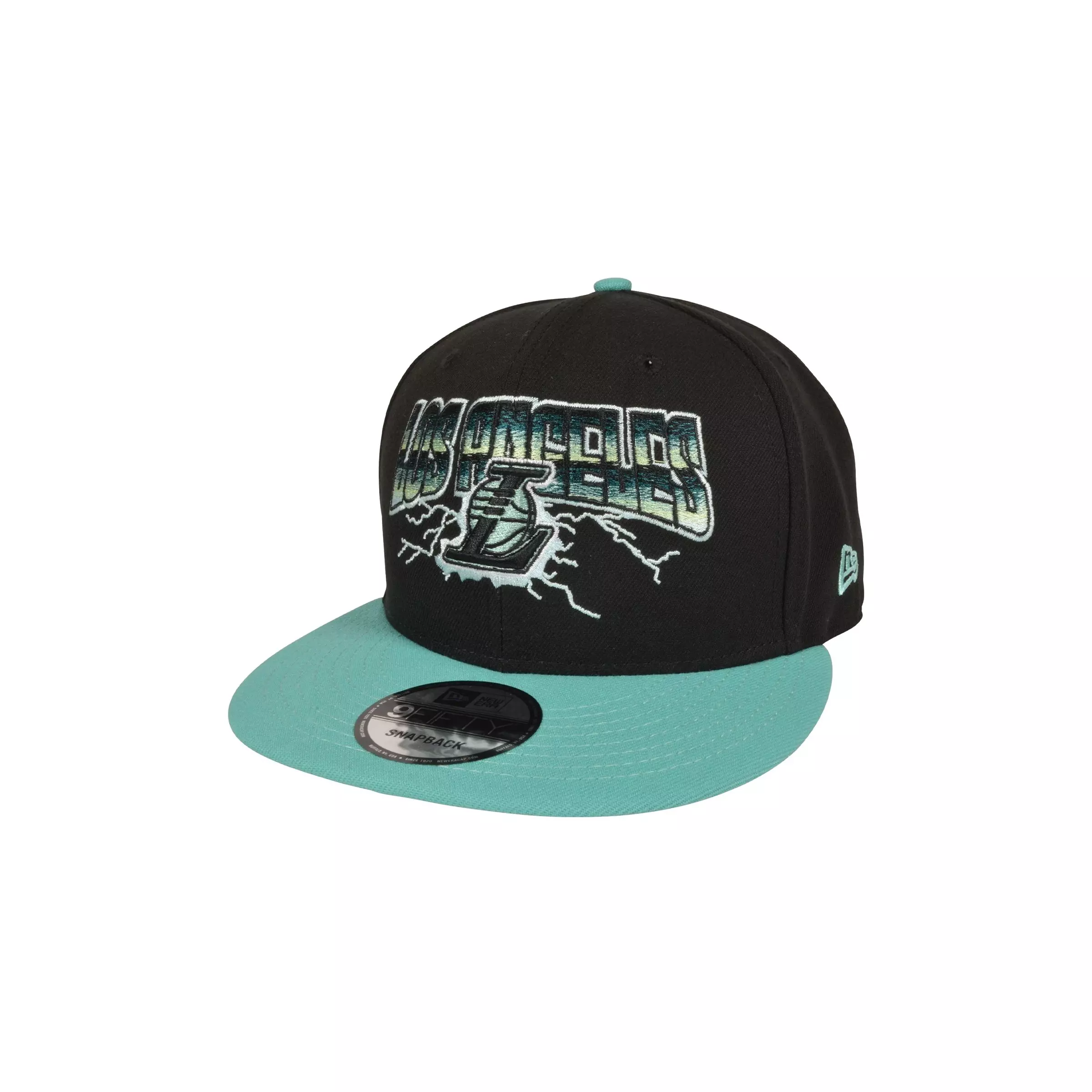 New Era Los Angeles Lakers 9FIFTY Lightning Snapback - BLACK
