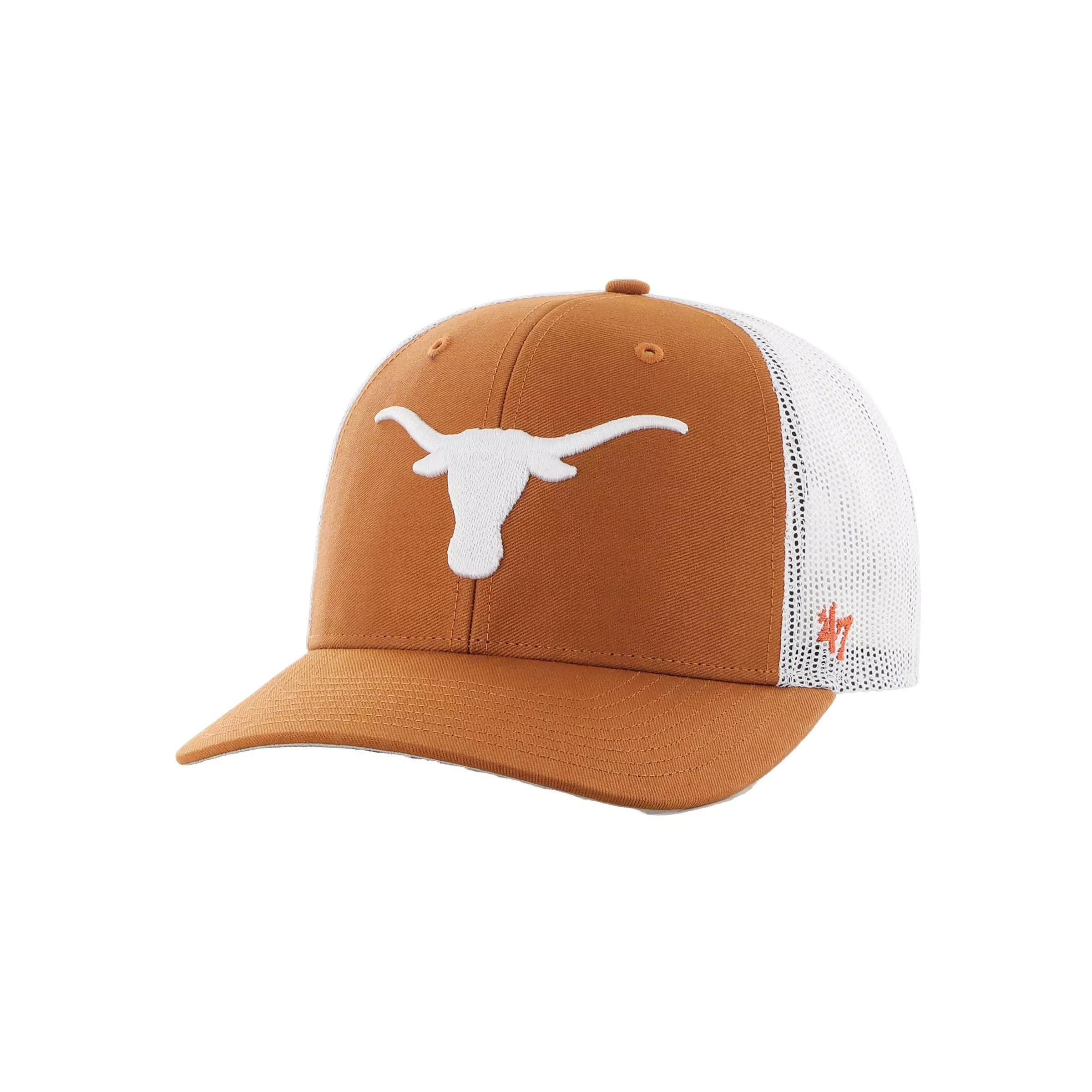'47 Texas Longhorn Trucker Snapback-Burnt Orange - ORANGE
