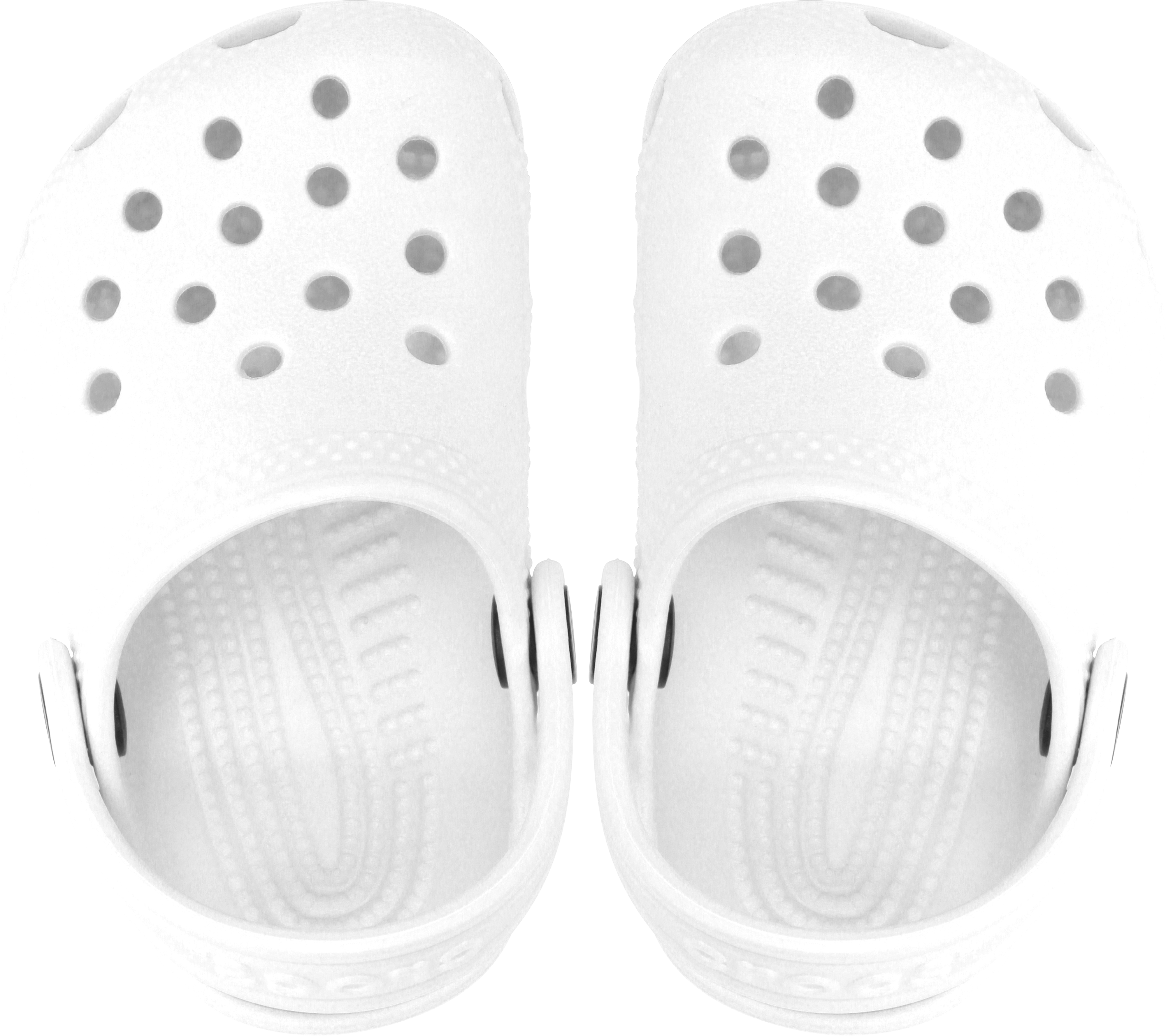 Crocs Classic Boxed Set "White" Infant Kids' Clog - WHITE Thumbnail View 4