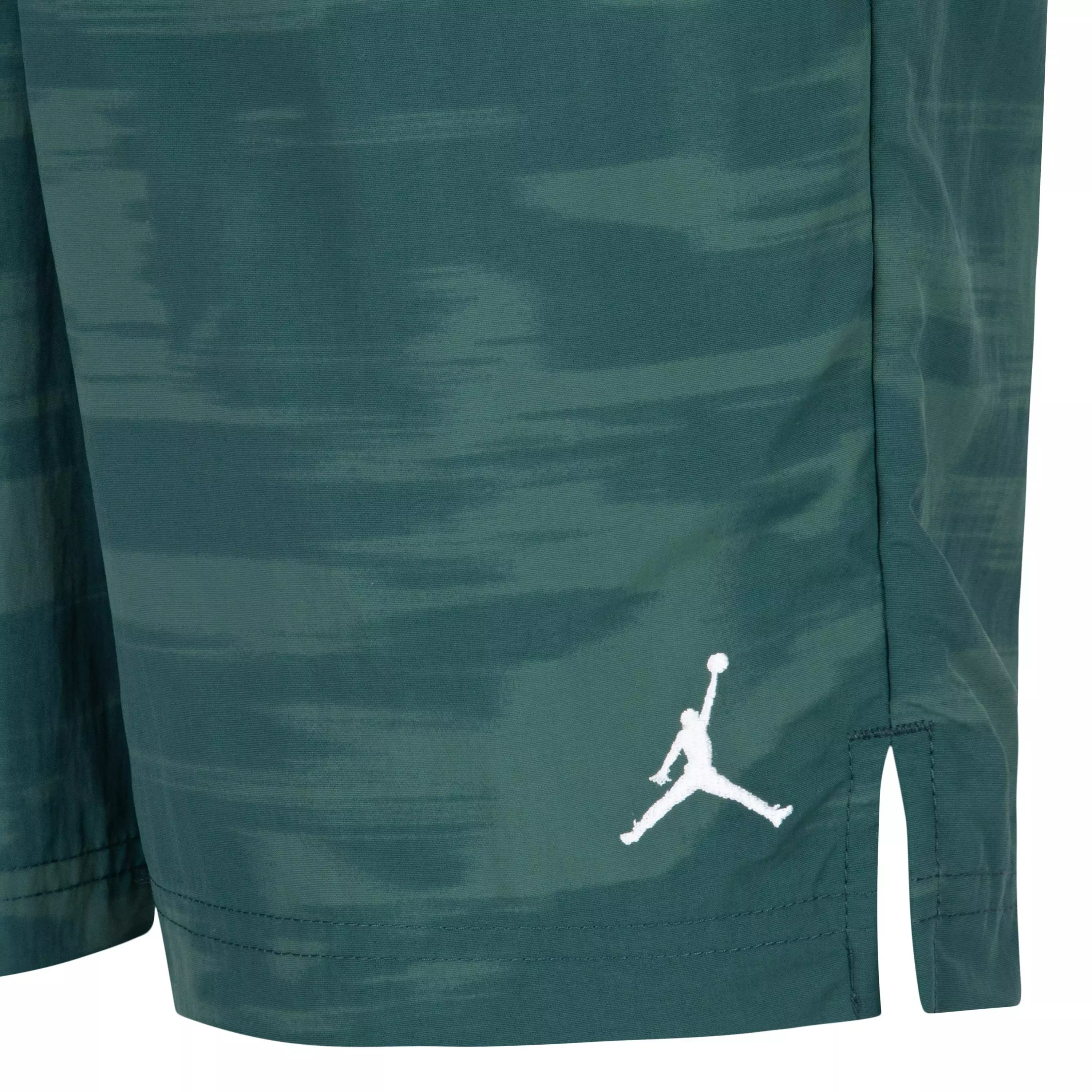 Jordan Big Boys' MVP Printed Shorts - Oxford Green - GREEN