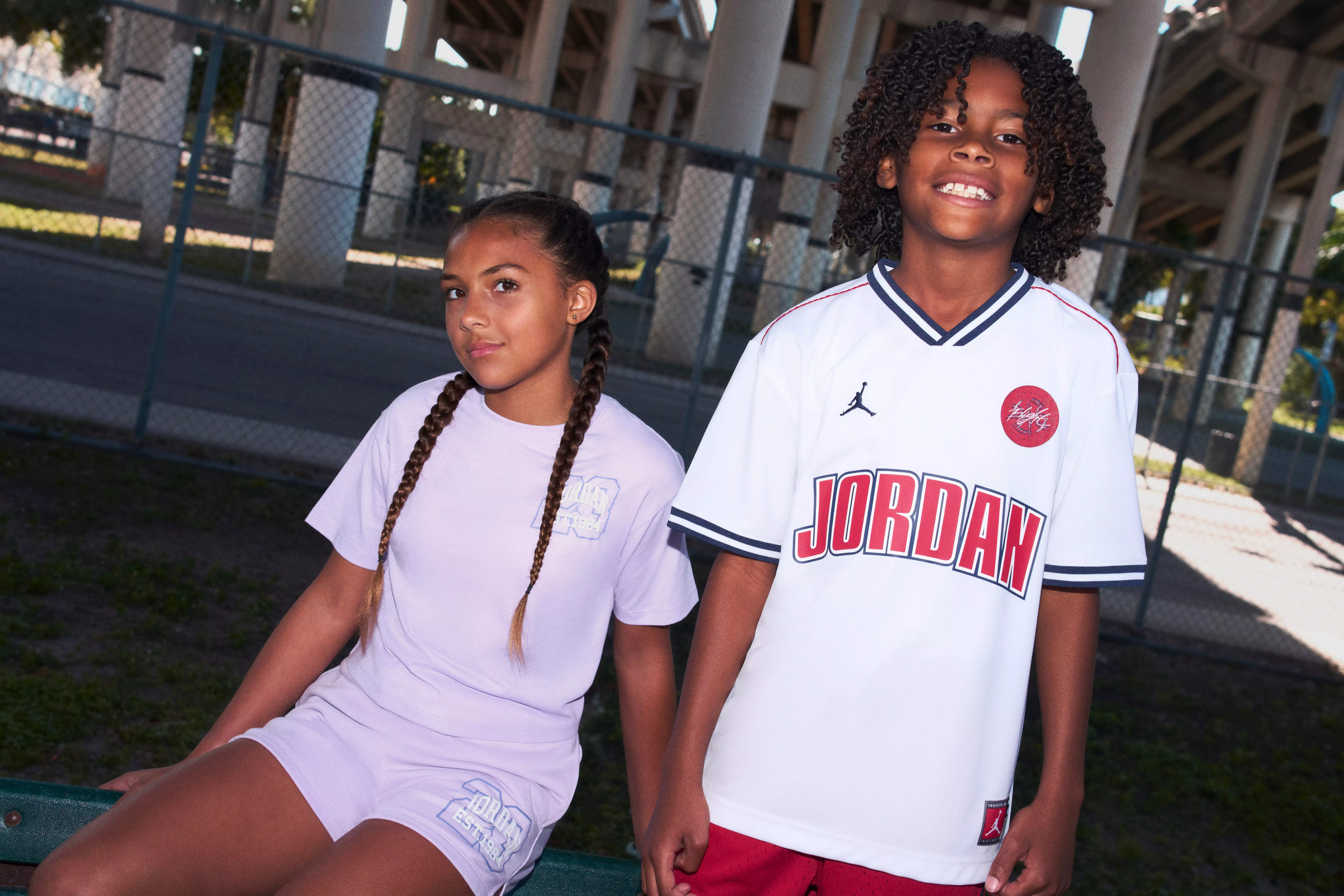 Jordan Big Boys' Diamond Shorts - Red/Black - RED/BLACK