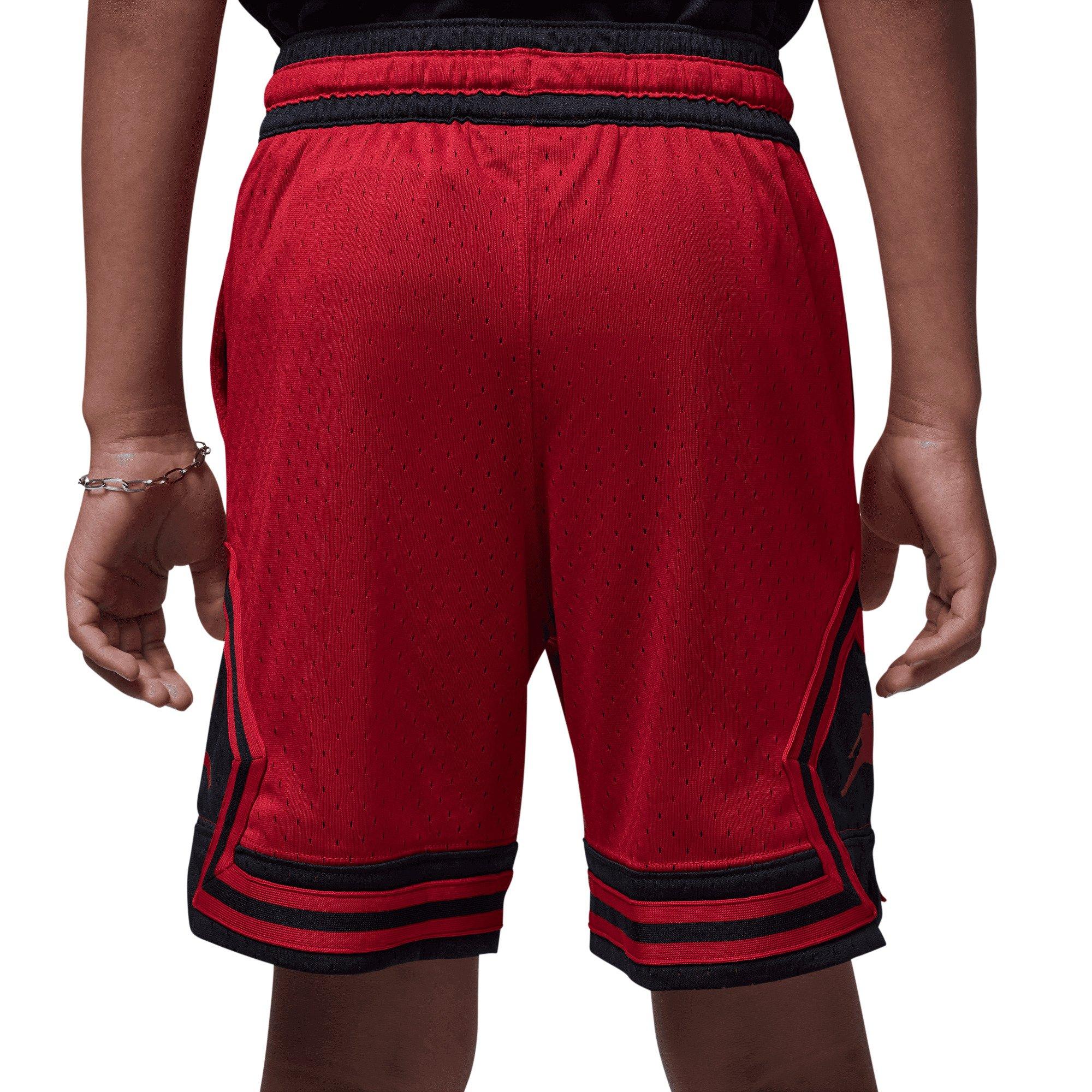 Jordan Diamond Big Boys' Red/Black Shorts