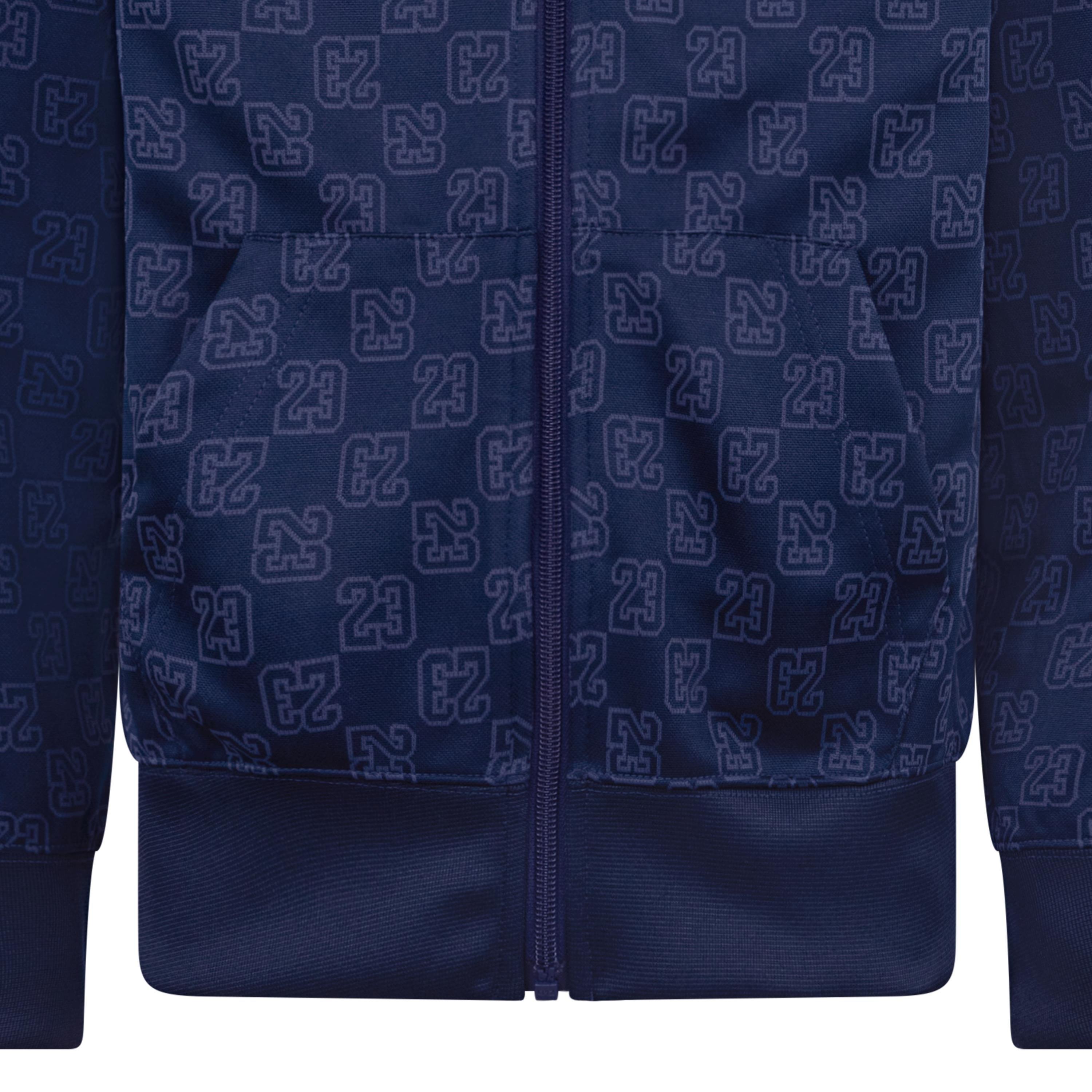 Big Boys' Jordan Monogram Track Jacket - Blue