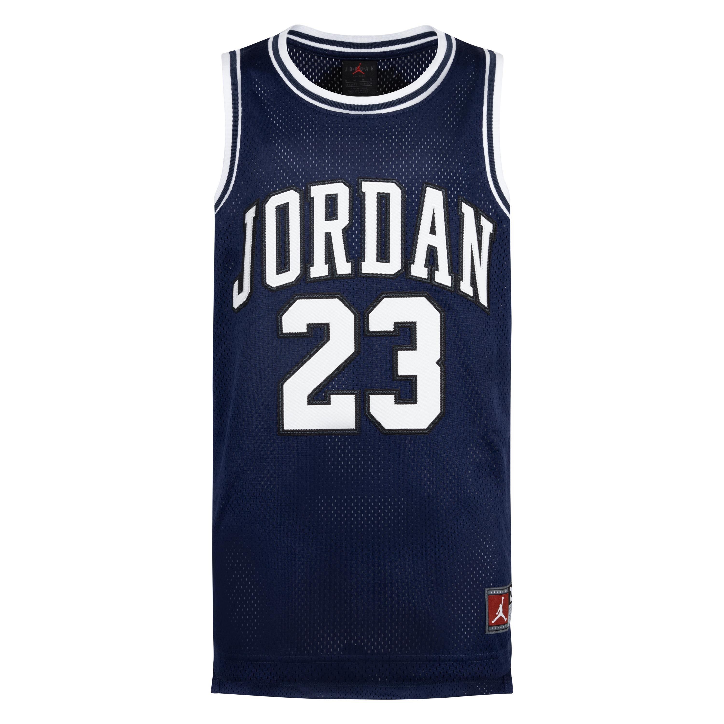 Jordan Big Boys' Mid Jersey - Navy - BLUE