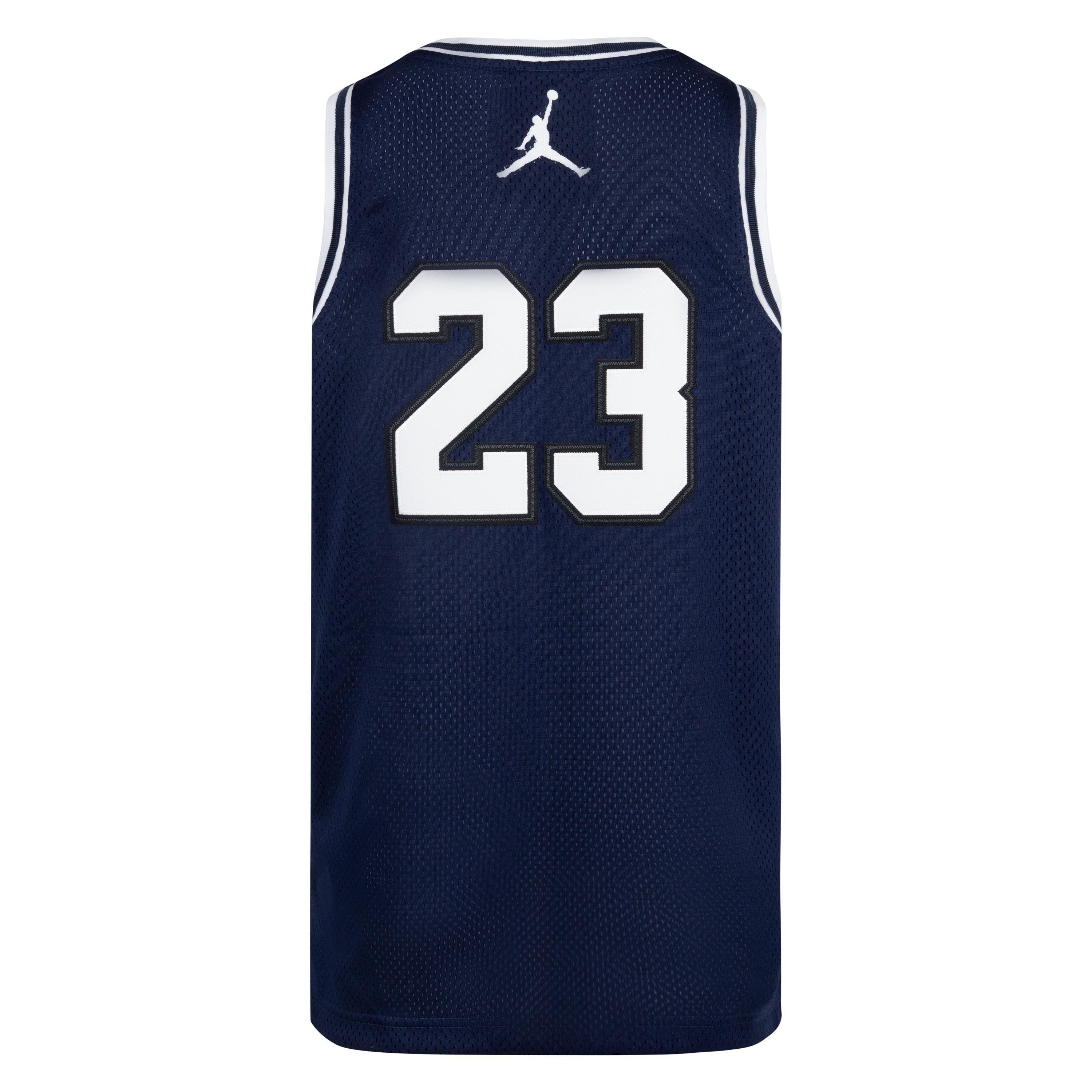 Jordan Mid Big Boys' Navy Jersey