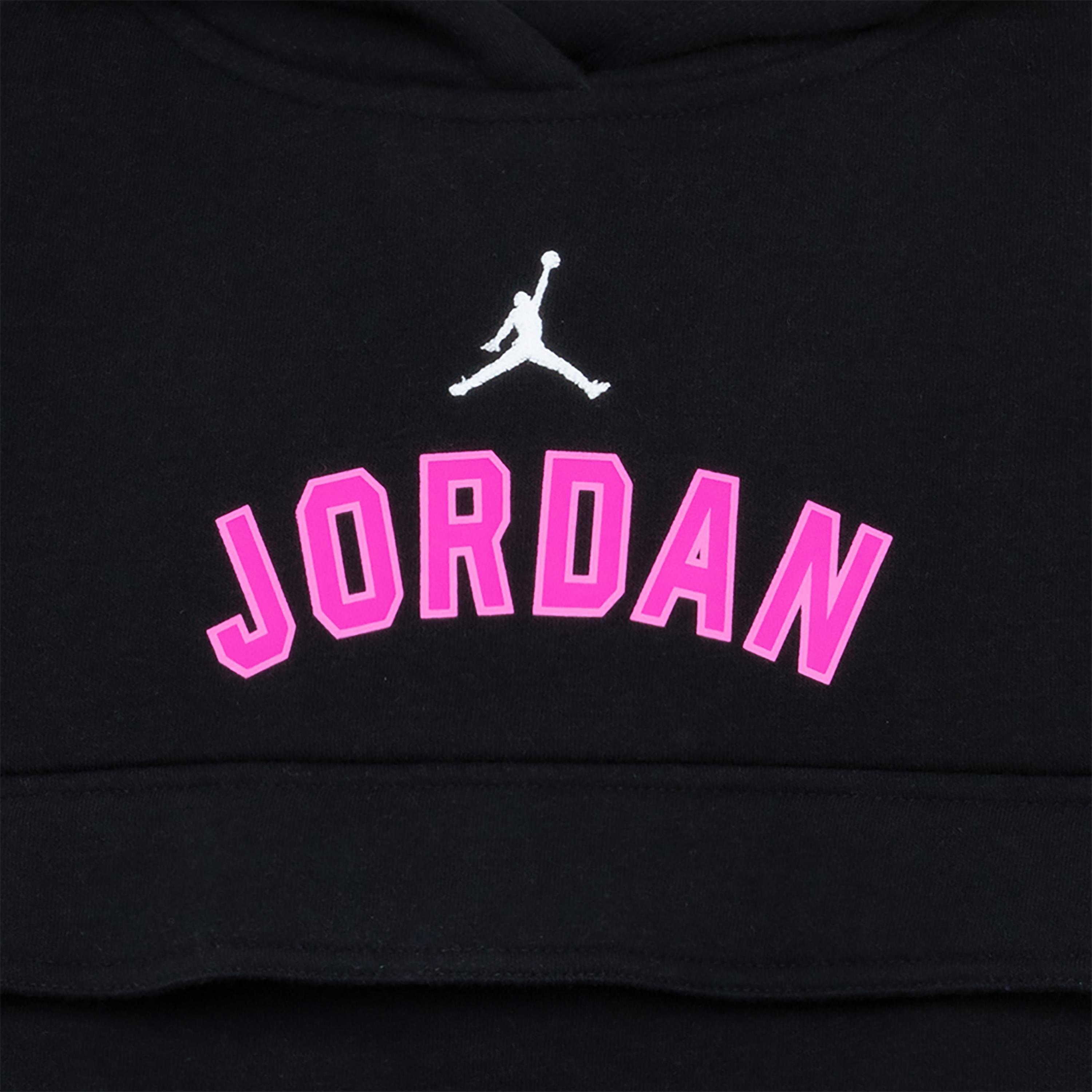 Jordan Big Girls' Y2K Hoodie - Black - BLACK Thumbnail View 4