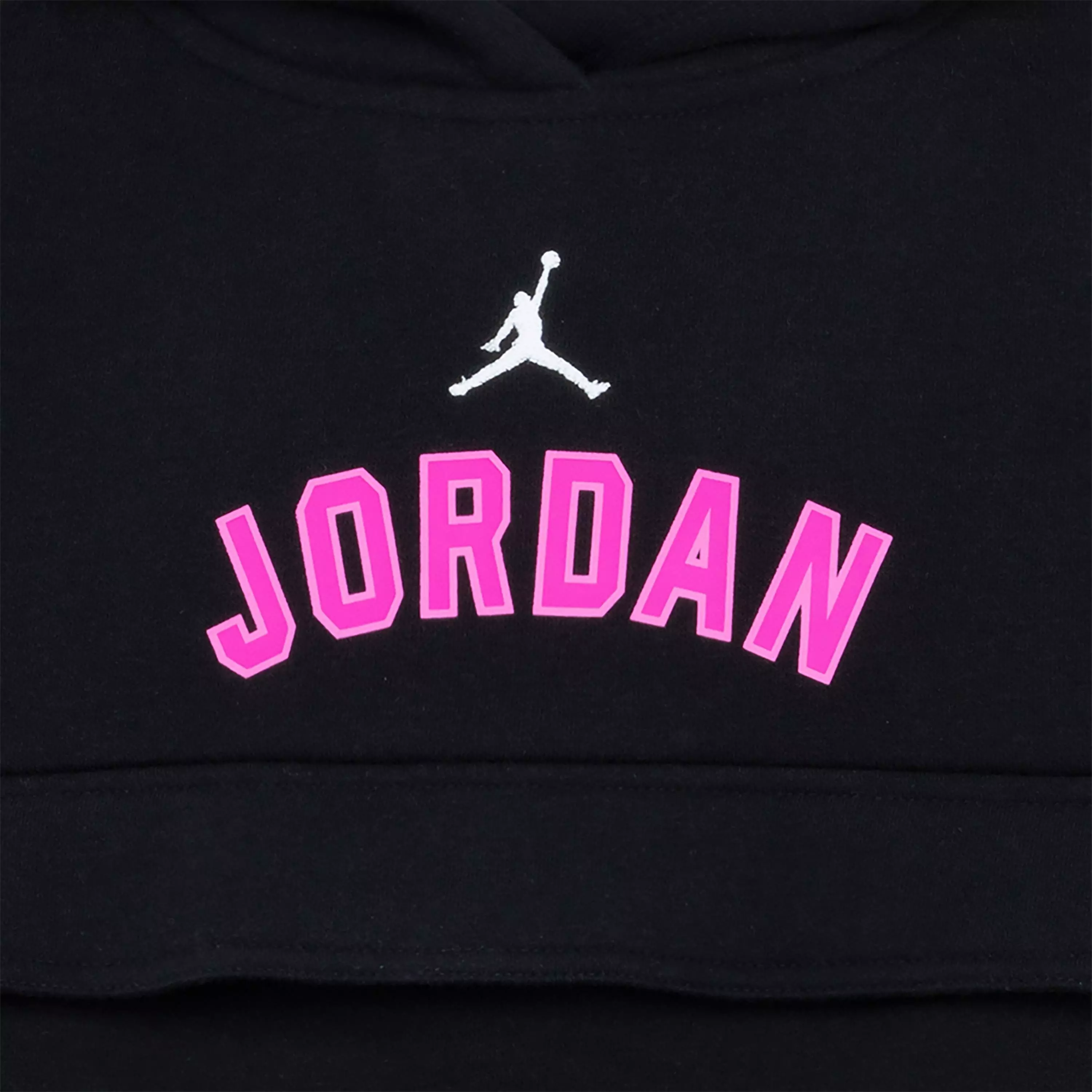 Jordan Big Girls' Y2K Hoodie - Black - BLACK