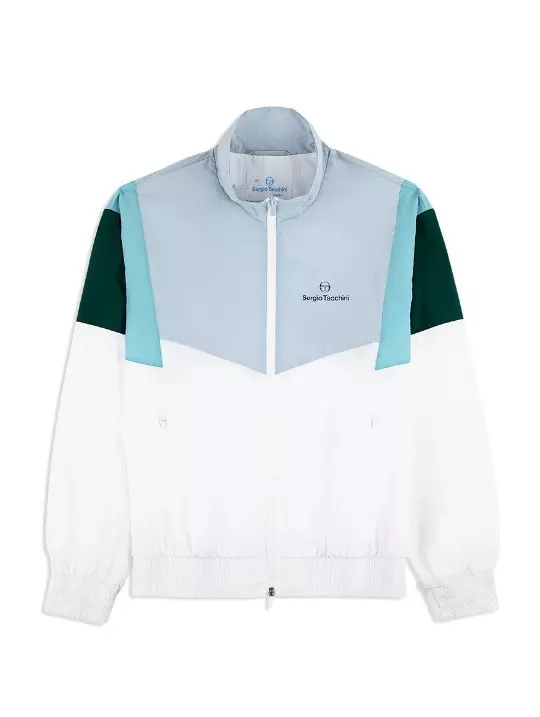 Sergio Tacchini Men's Angolo Track Jacket - WHITE