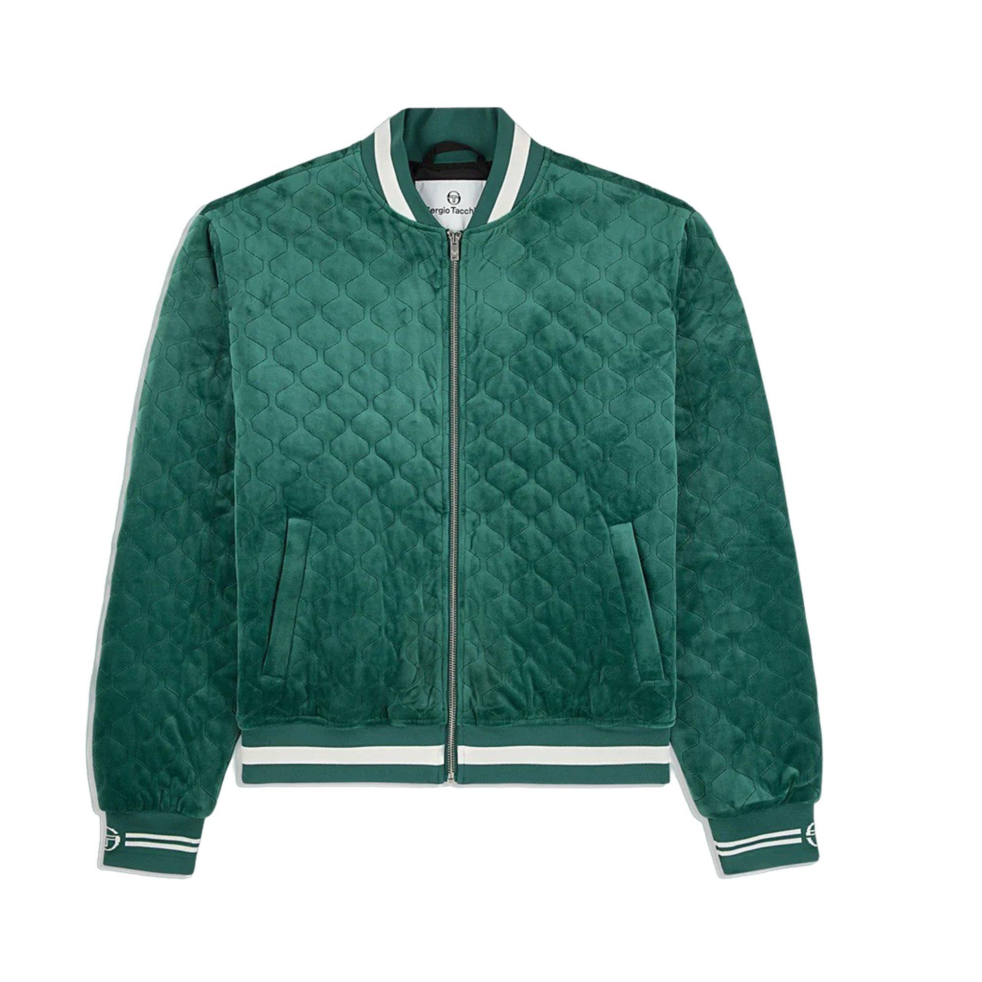 Sergio Tacchini Fasano Quilted Velour Men's Jacket