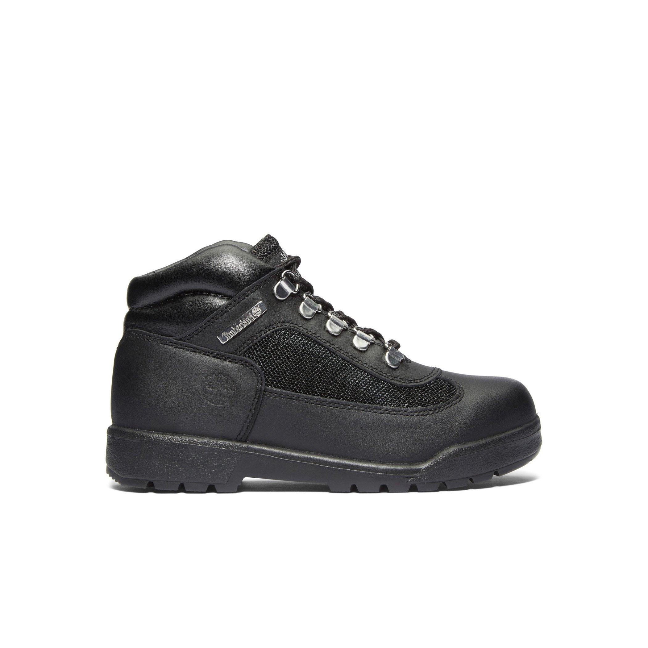 Timberland Field Mid "Black" Preschool Boys' Boot - BLACK