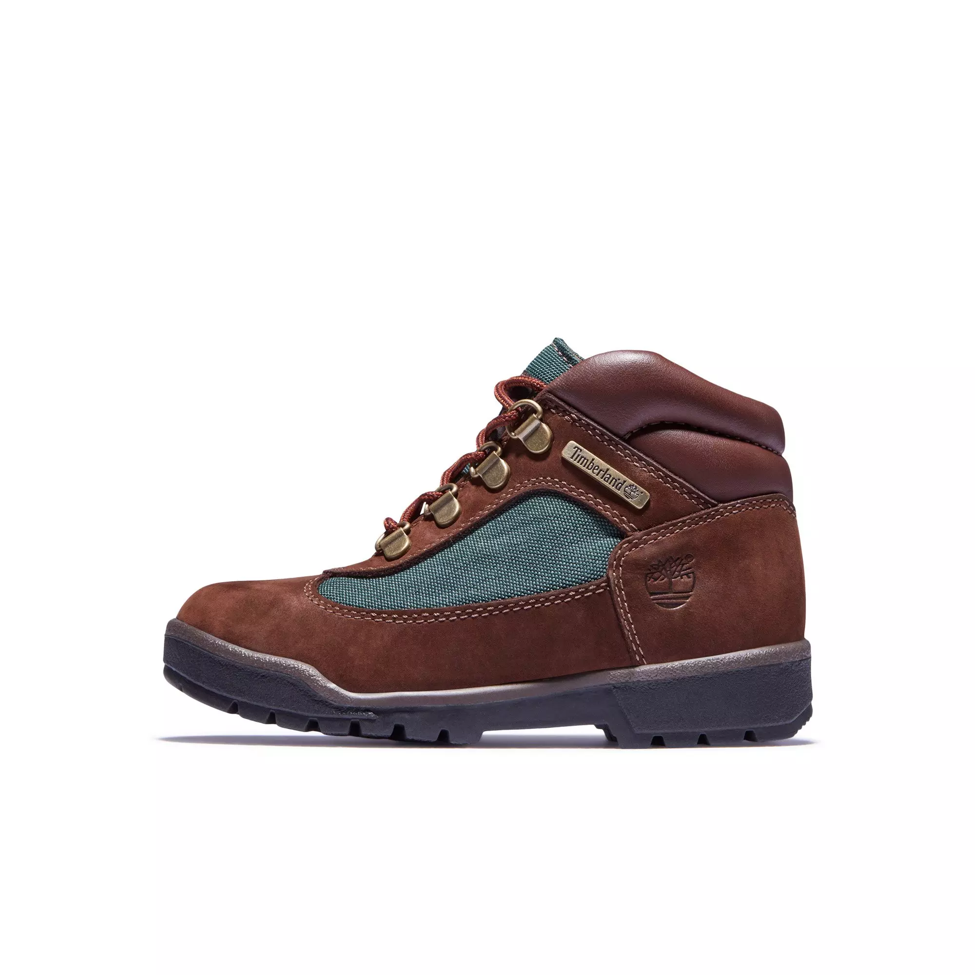 Timberland Premium Mid "Brown" Preschool Boys' Field Boot - BROWN