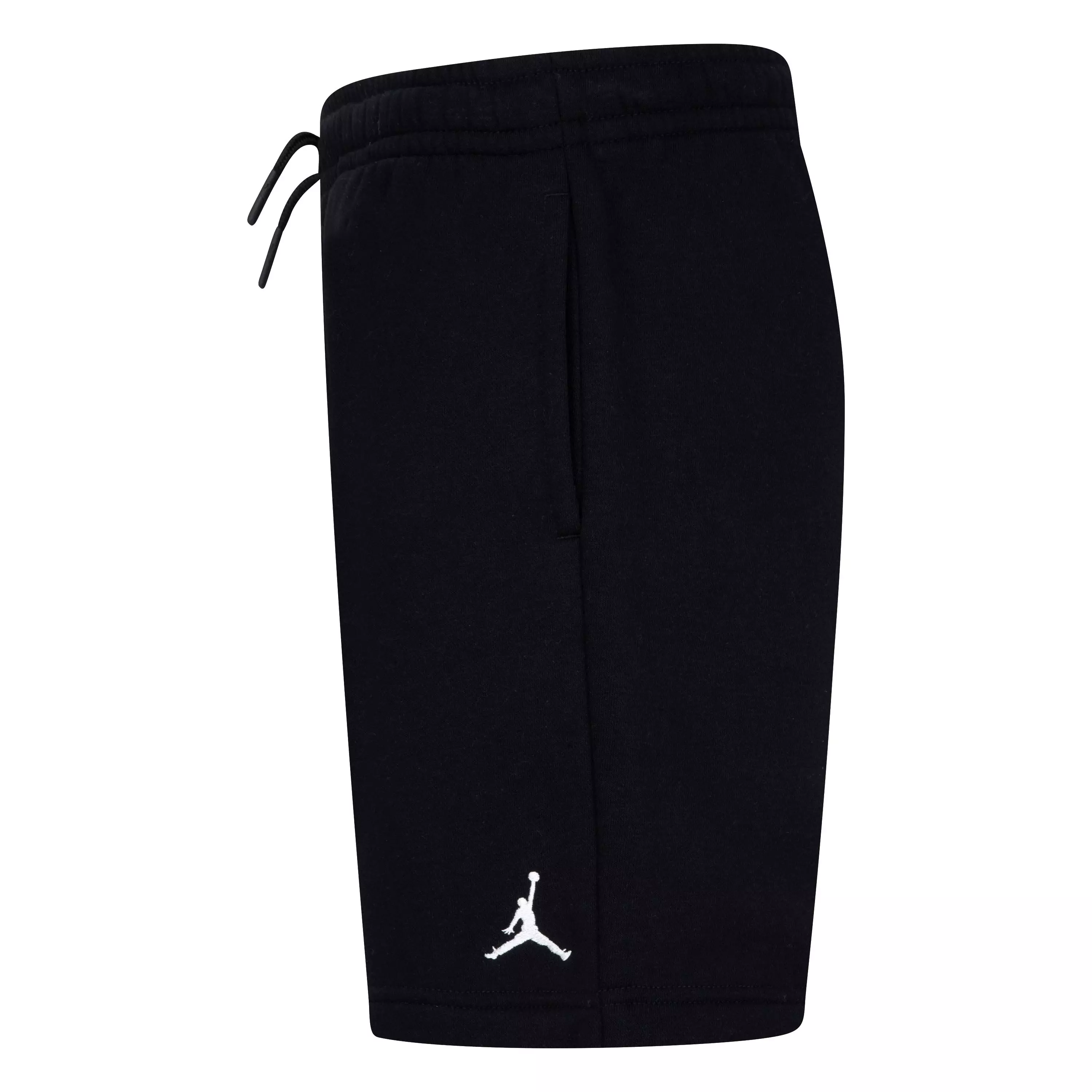 Jordan Big Boys' Brooklyn Fleece Shorts - Black - BLACK