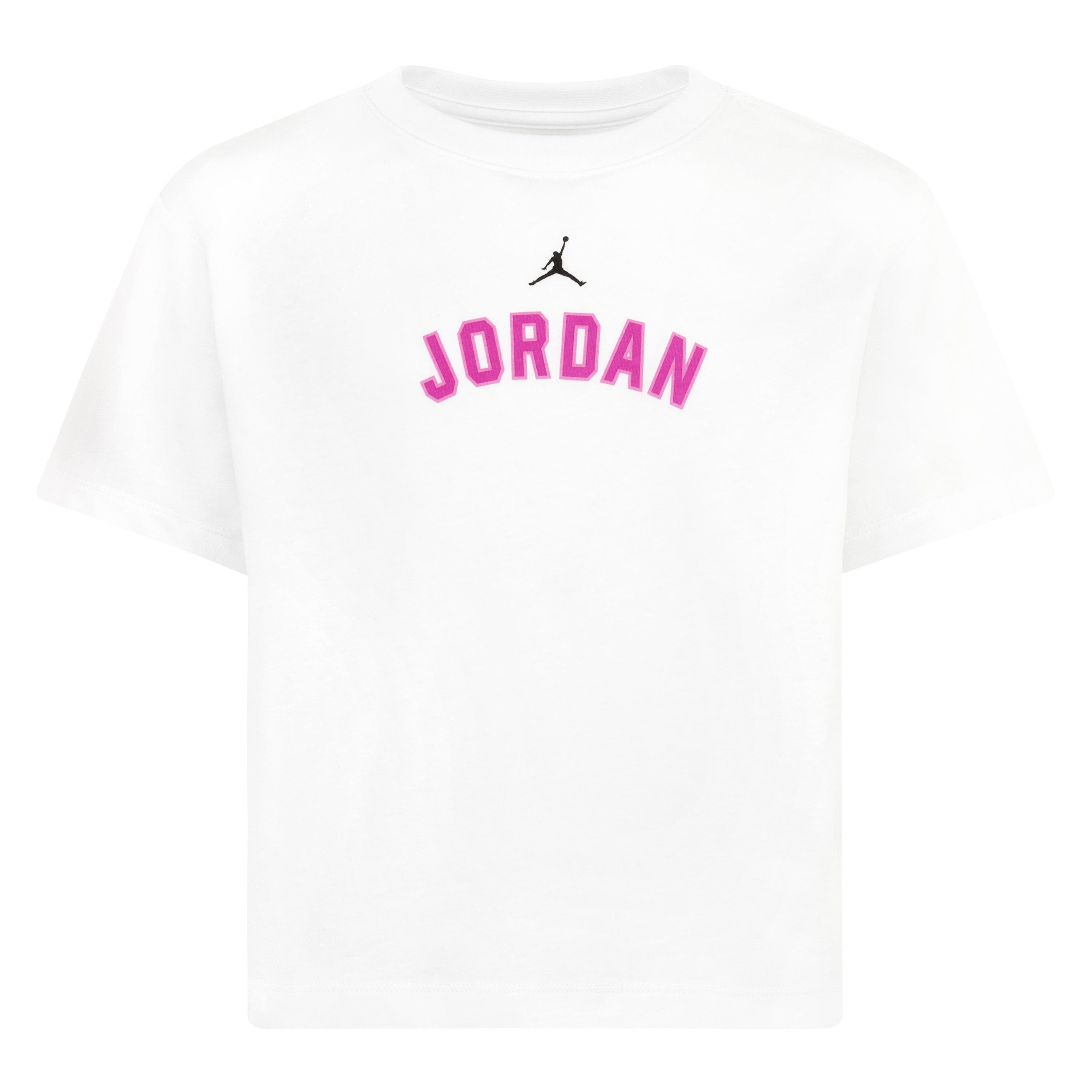 Jordan Big Girls' Y2K Tee - White - WHITE Thumbnail View 1
