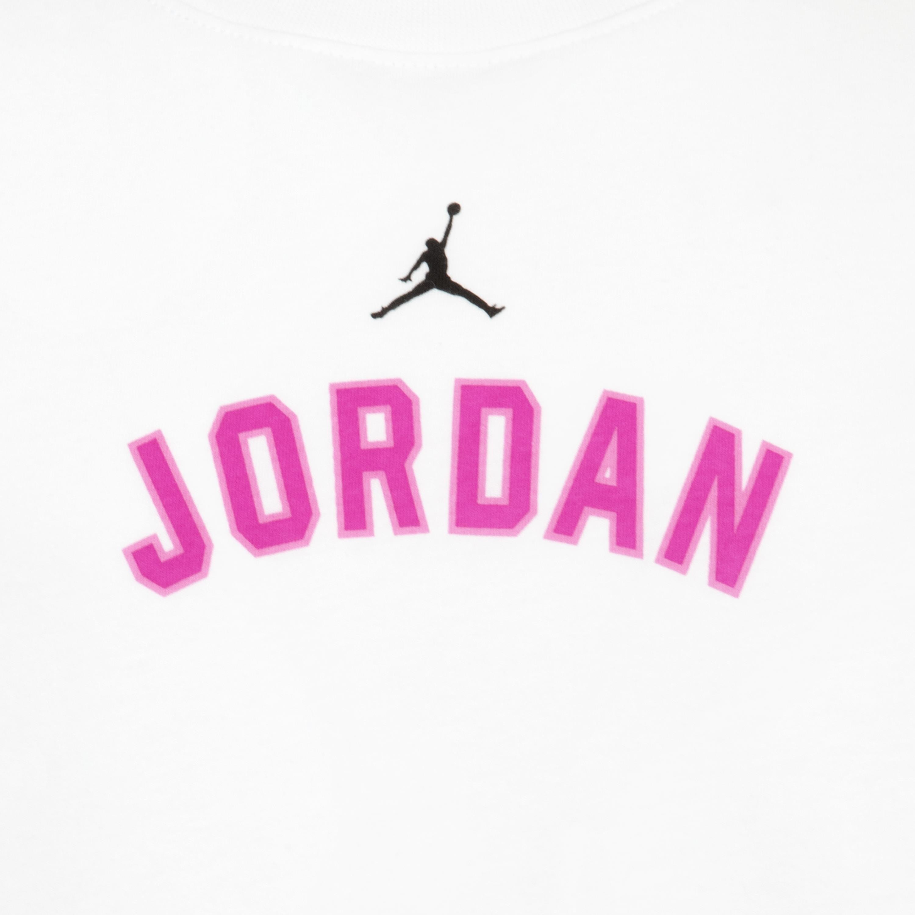 Jordan Big Girls' Y2K Tee - White - WHITE Thumbnail View 3